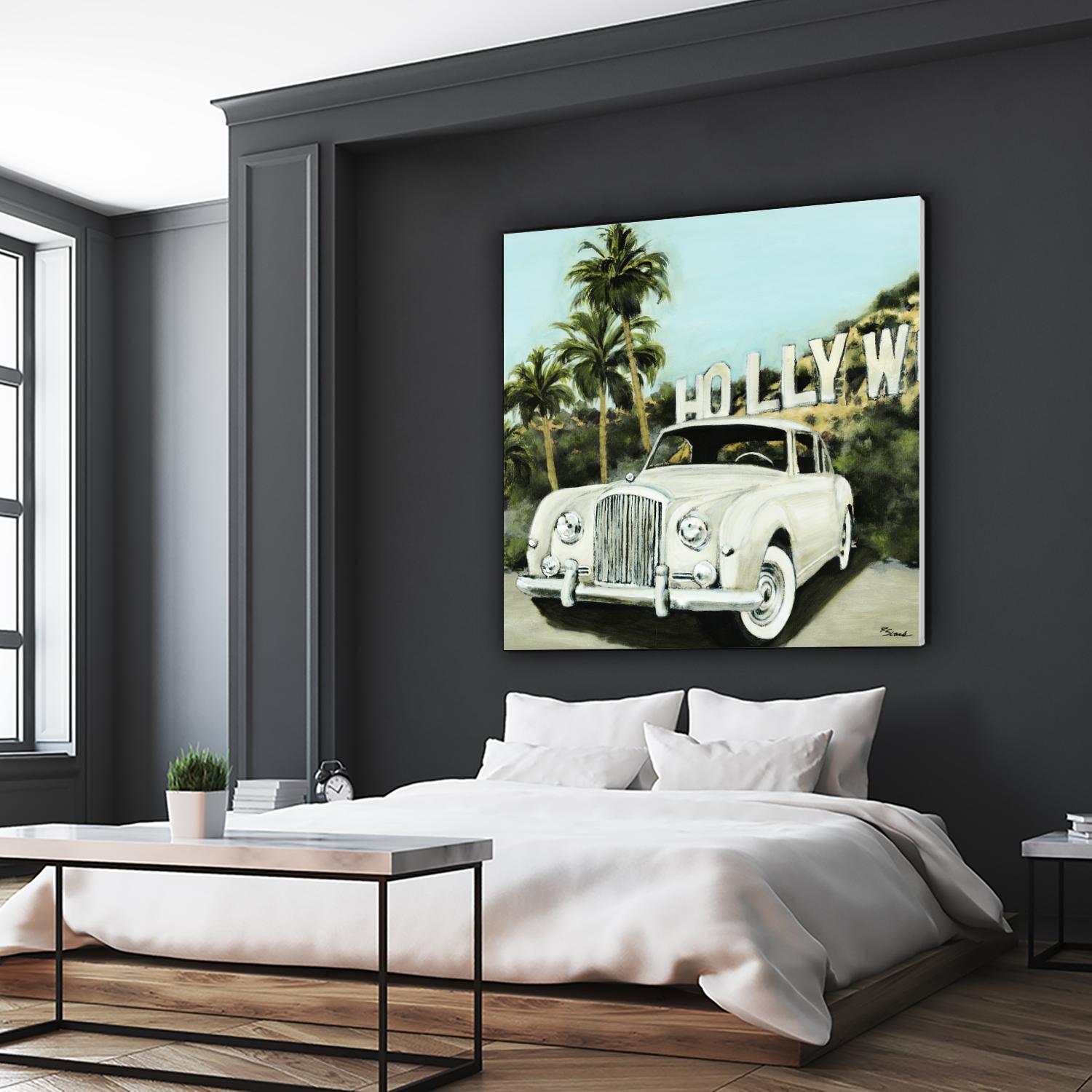 Hollywood by Randy Hibberd on GIANT ART - green tropical