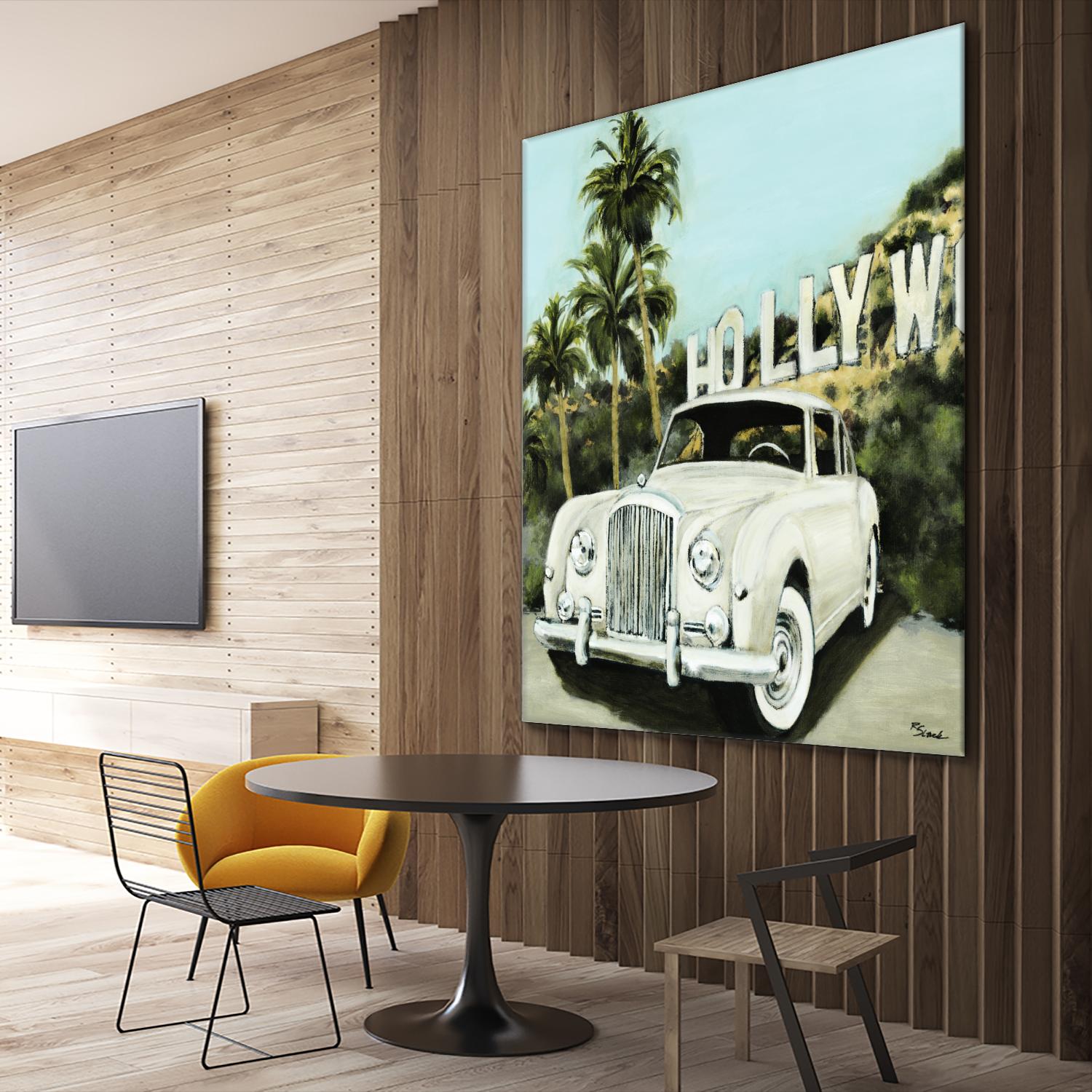 Hollywood by Randy Hibberd on GIANT ART - green tropical