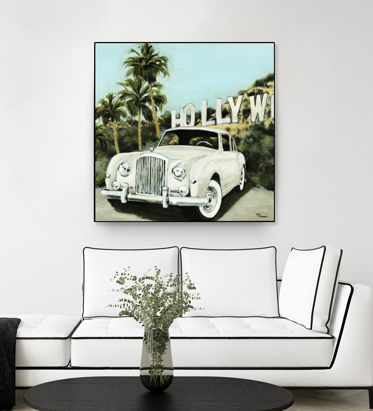 Hollywood by Randy Hibberd on GIANT ART - green tropical