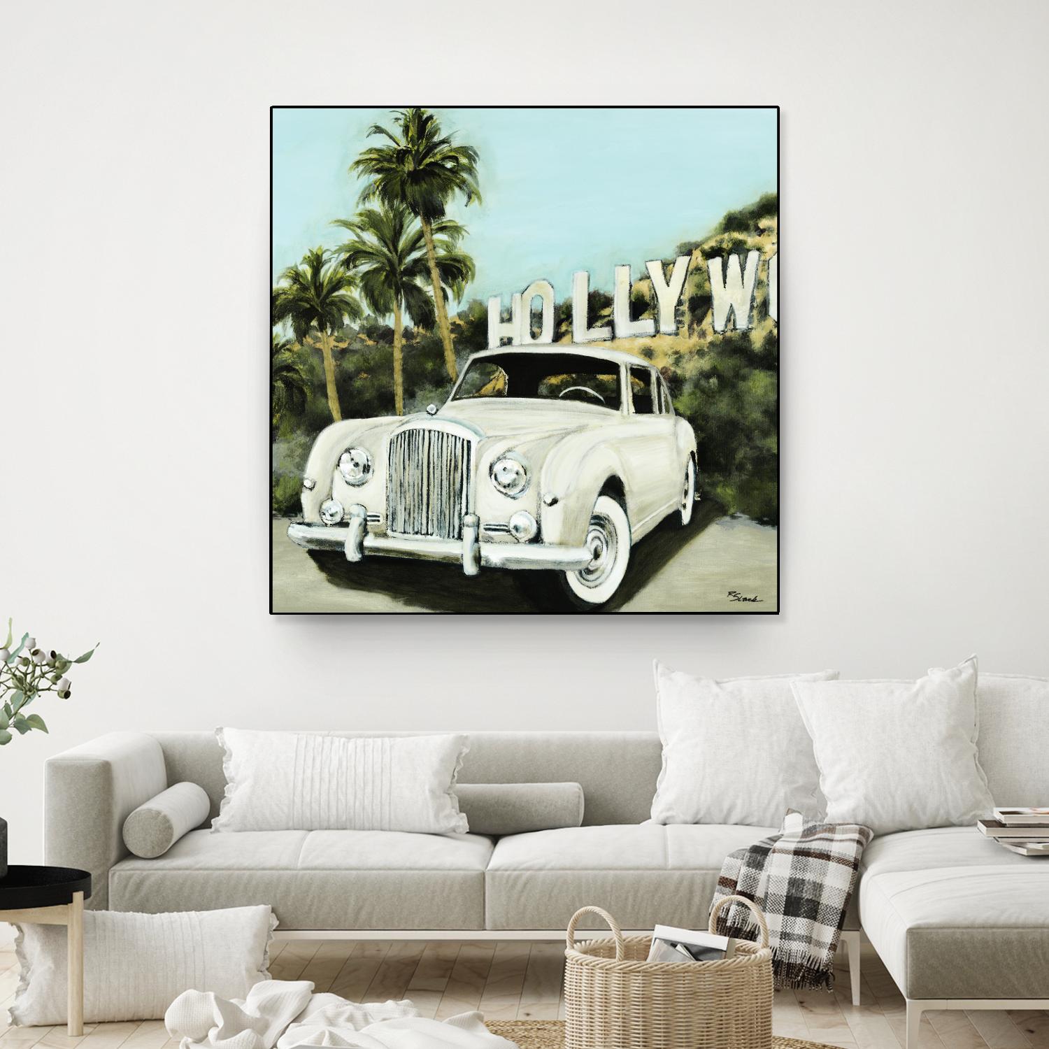 Hollywood by Randy Hibberd on GIANT ART - green tropical