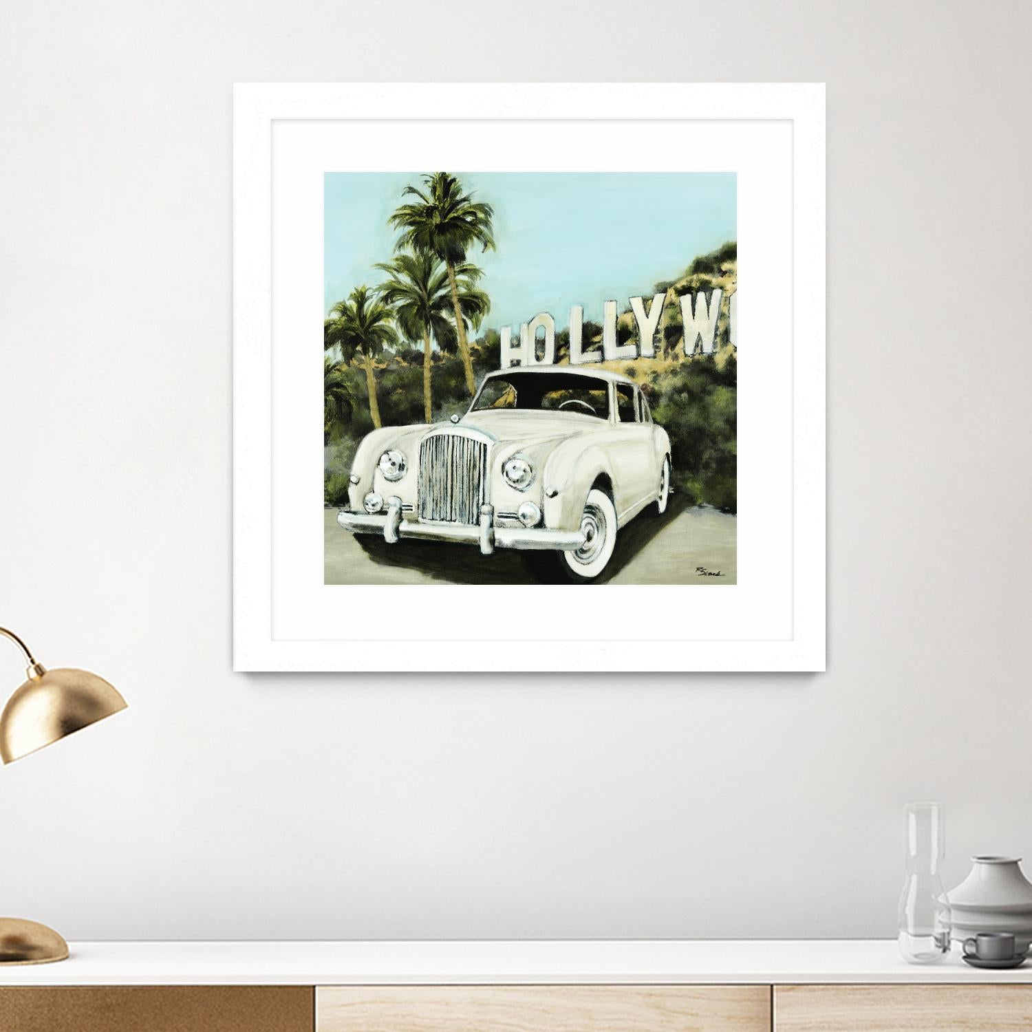 Hollywood by Randy Hibberd on GIANT ART - green tropical