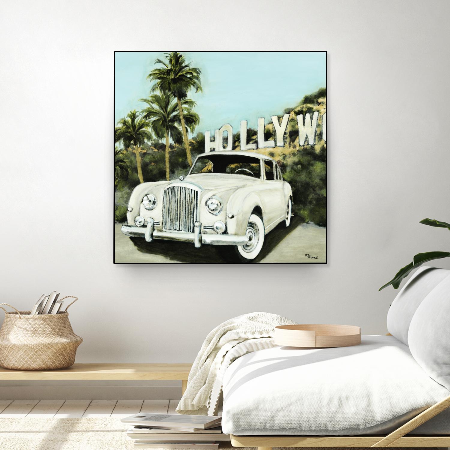 Hollywood by Randy Hibberd on GIANT ART - green tropical