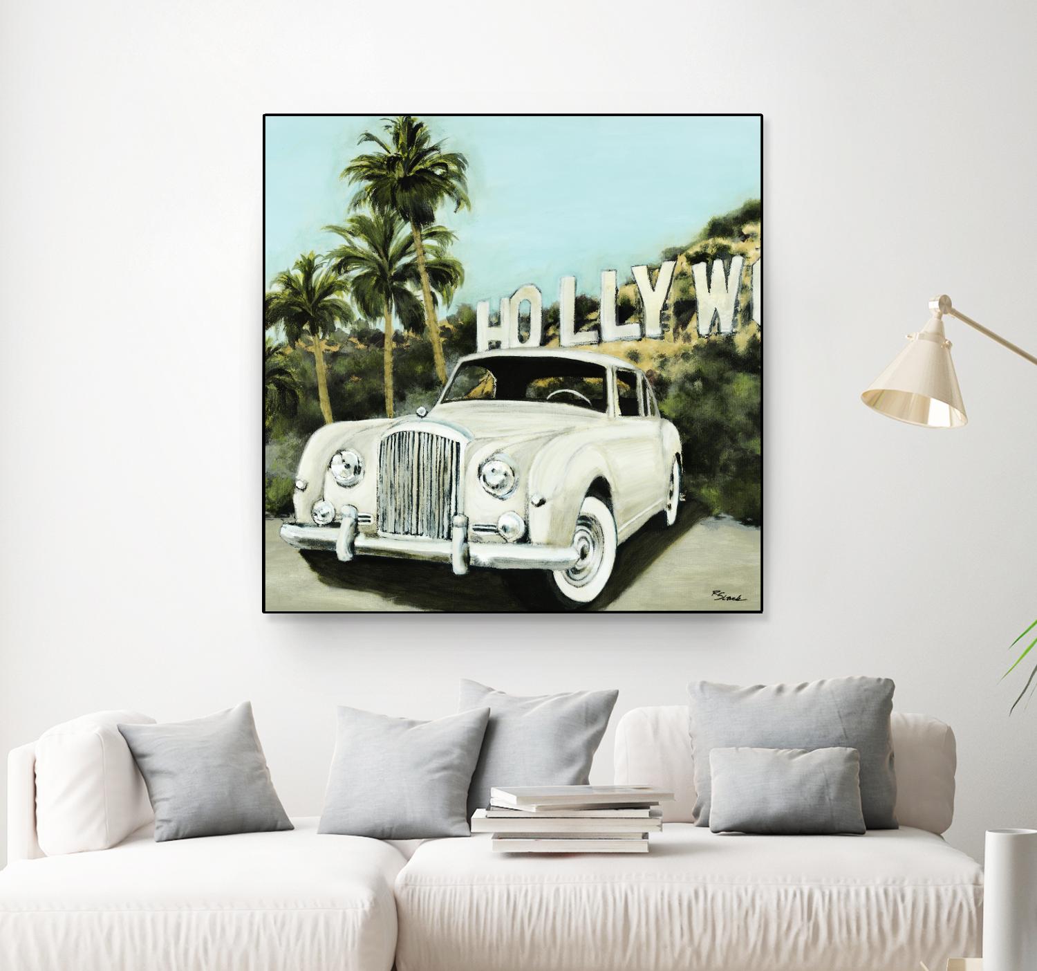 Hollywood by Randy Hibberd on GIANT ART - green tropical