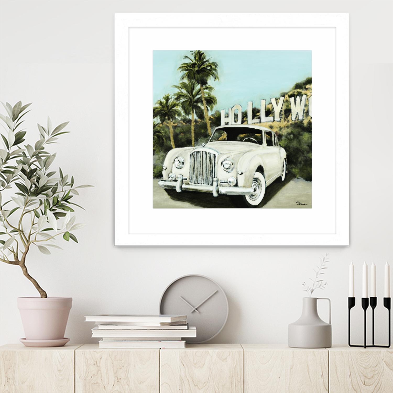 Hollywood by Randy Hibberd on GIANT ART - green tropical