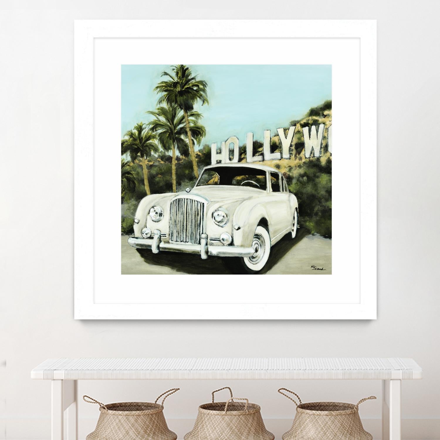 Hollywood by Randy Hibberd on GIANT ART - green tropical