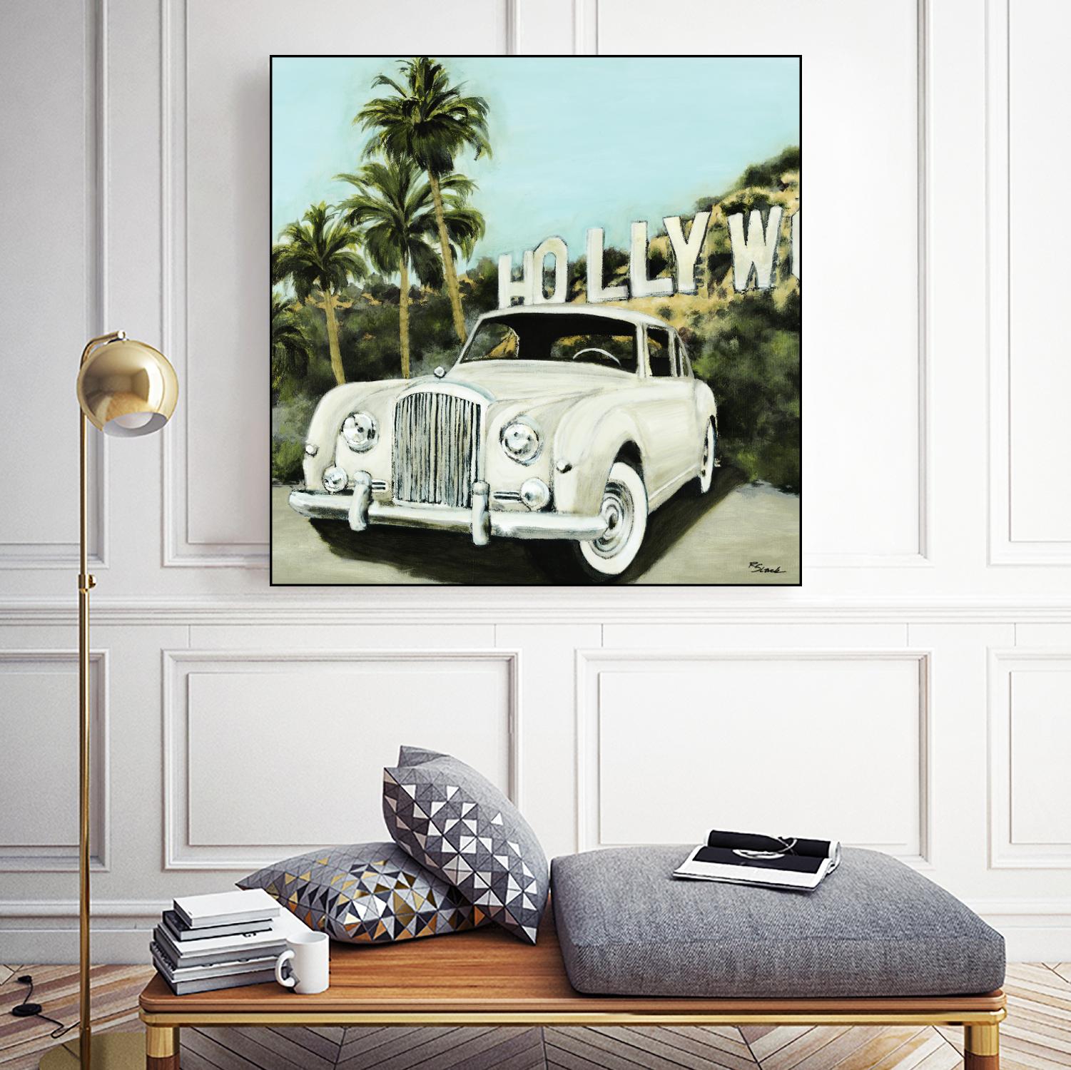 Hollywood by Randy Hibberd on GIANT ART - green tropical