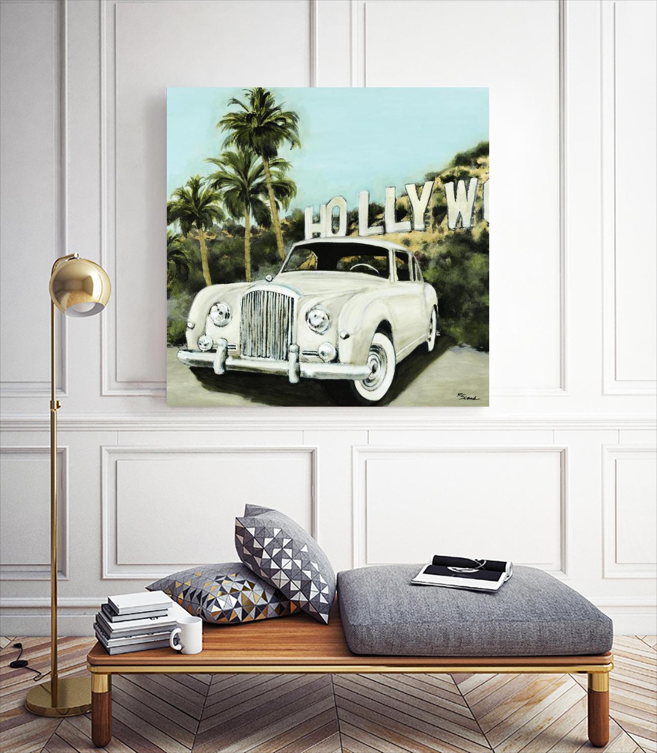 Hollywood by Randy Hibberd on GIANT ART - green tropical