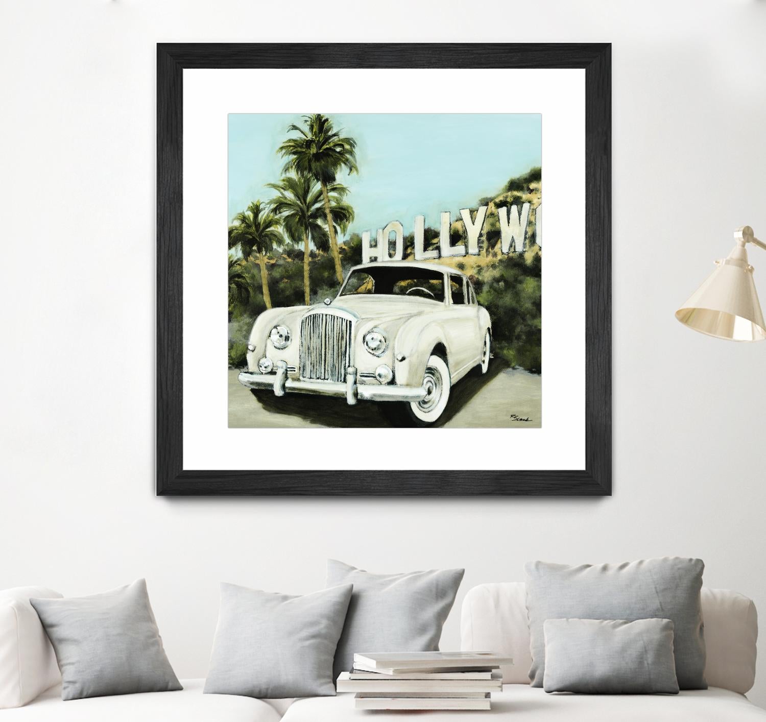 Hollywood by Randy Hibberd on GIANT ART - green tropical