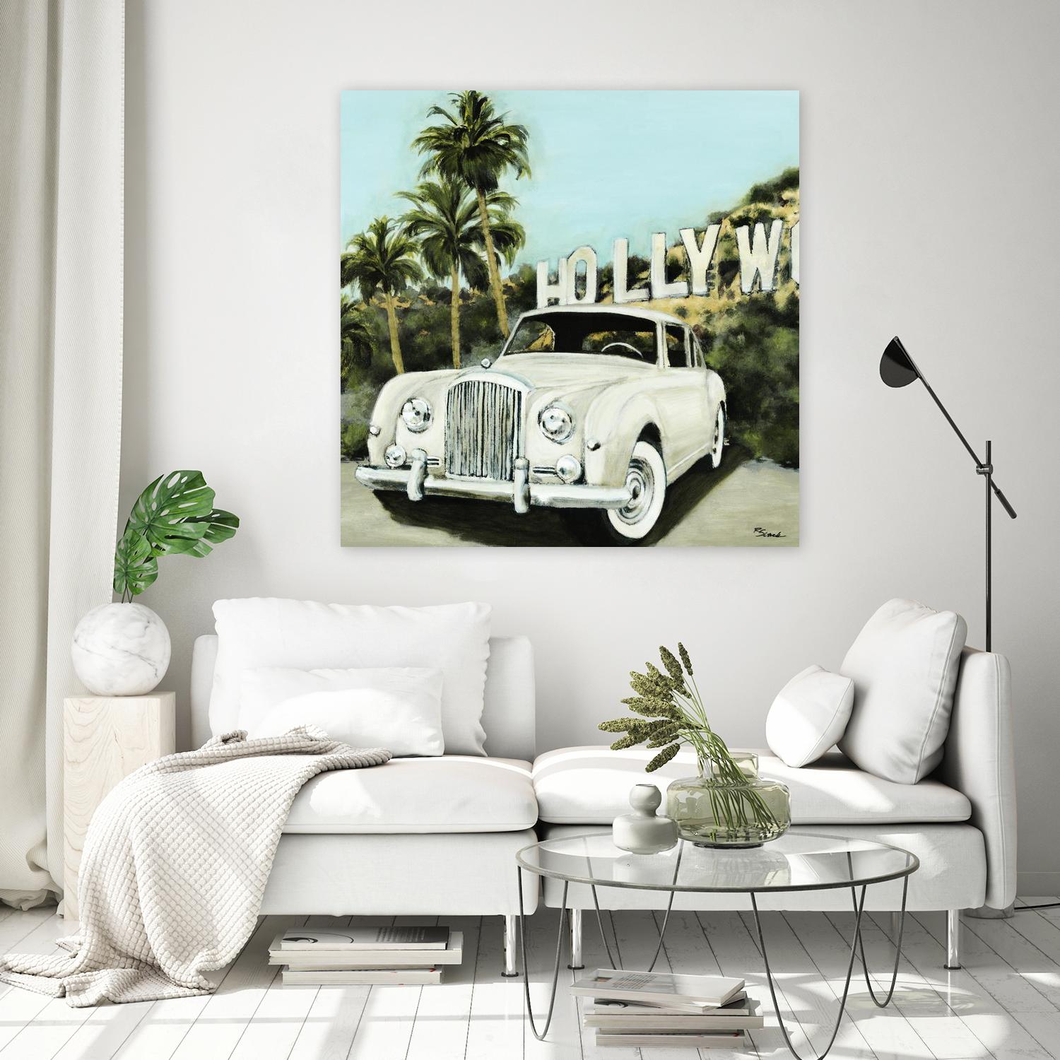 Hollywood by Randy Hibberd on GIANT ART - green tropical