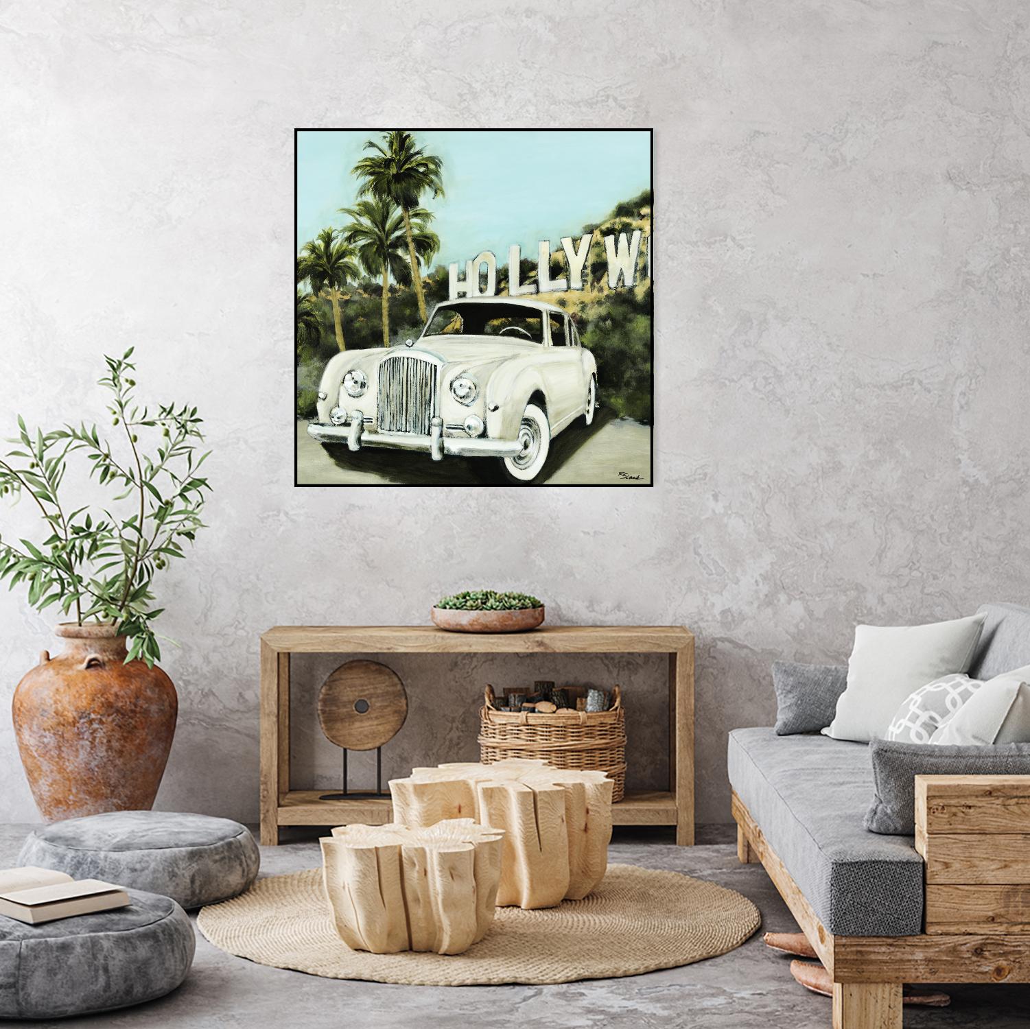 Hollywood by Randy Hibberd on GIANT ART - green tropical