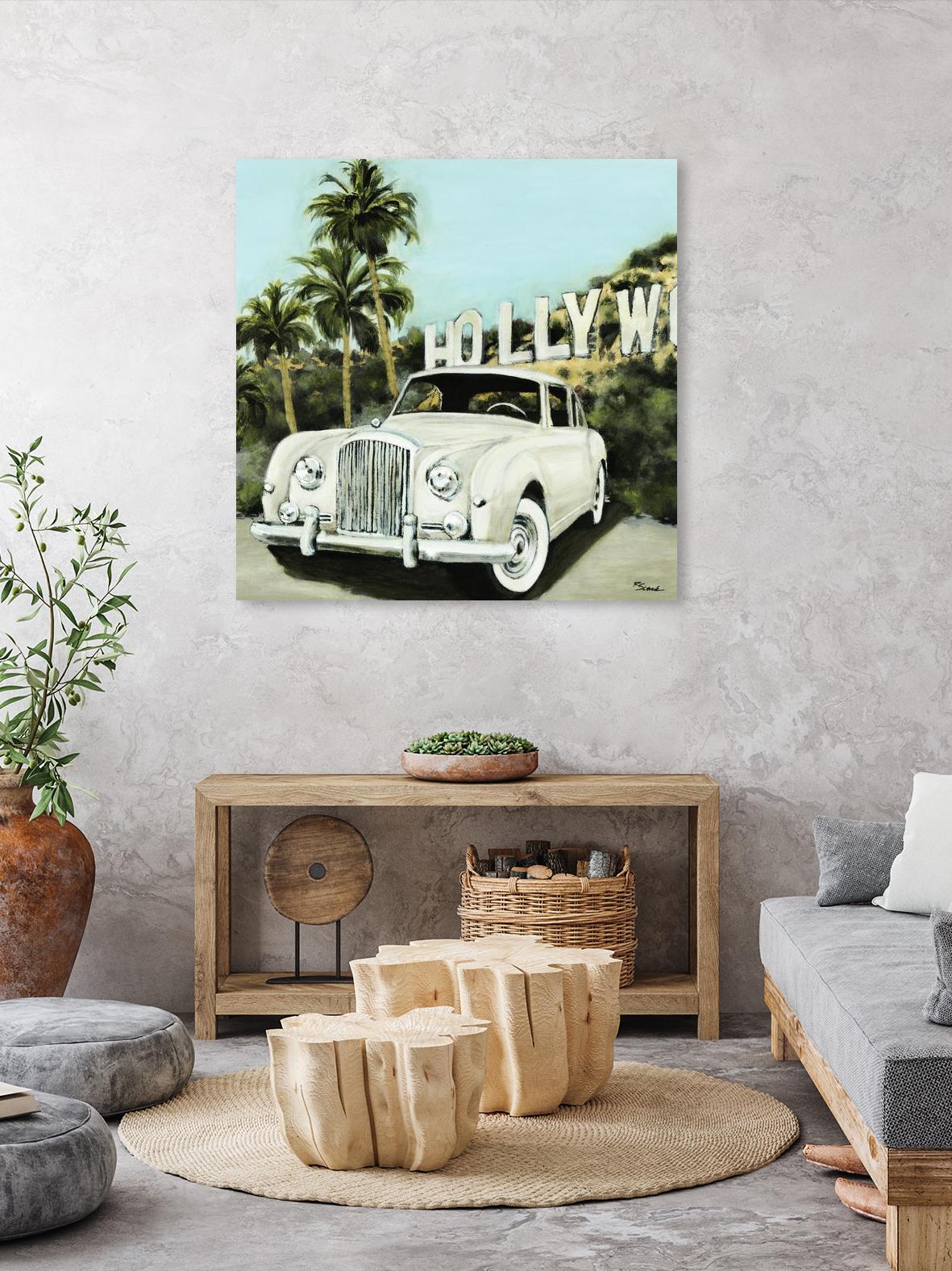 Hollywood by Randy Hibberd on GIANT ART - green tropical