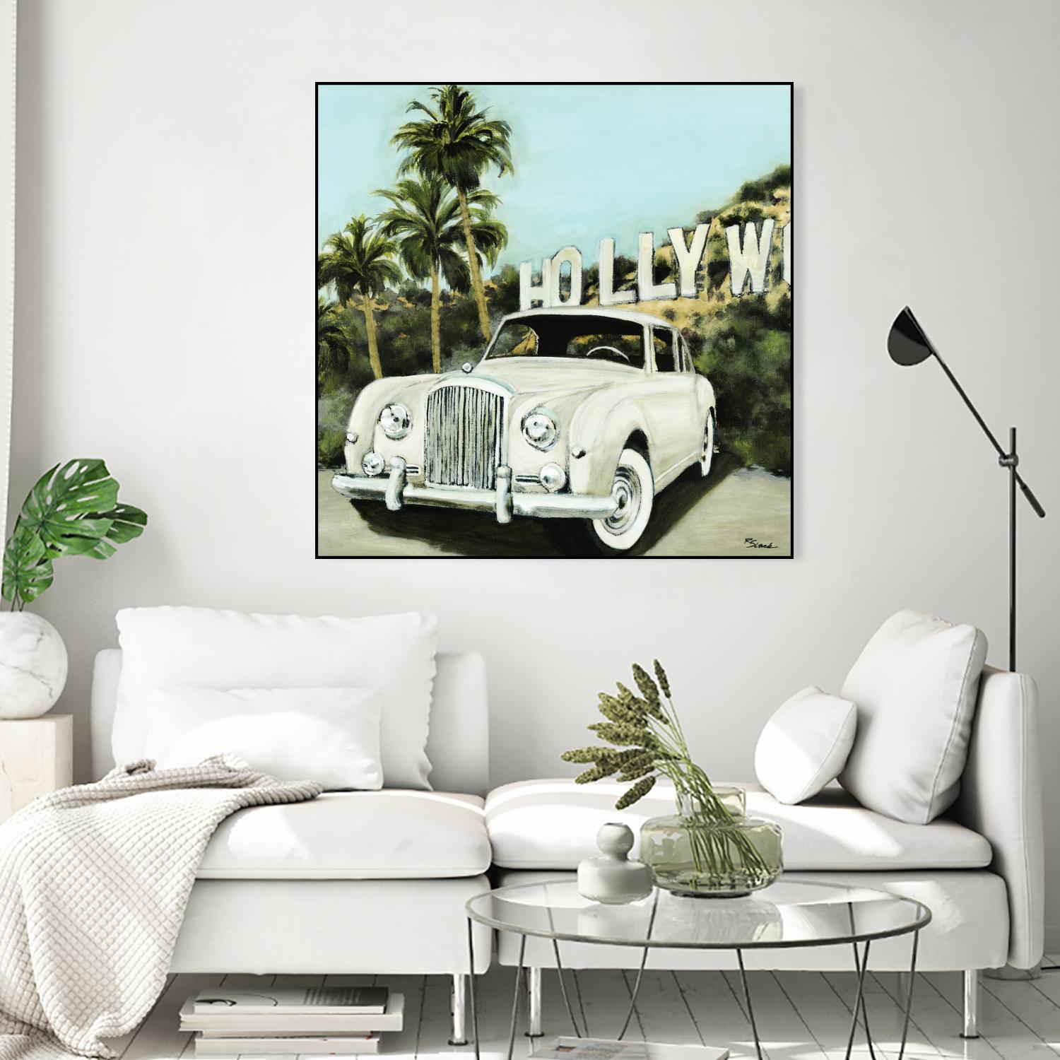 Hollywood by Randy Hibberd on GIANT ART - green tropical