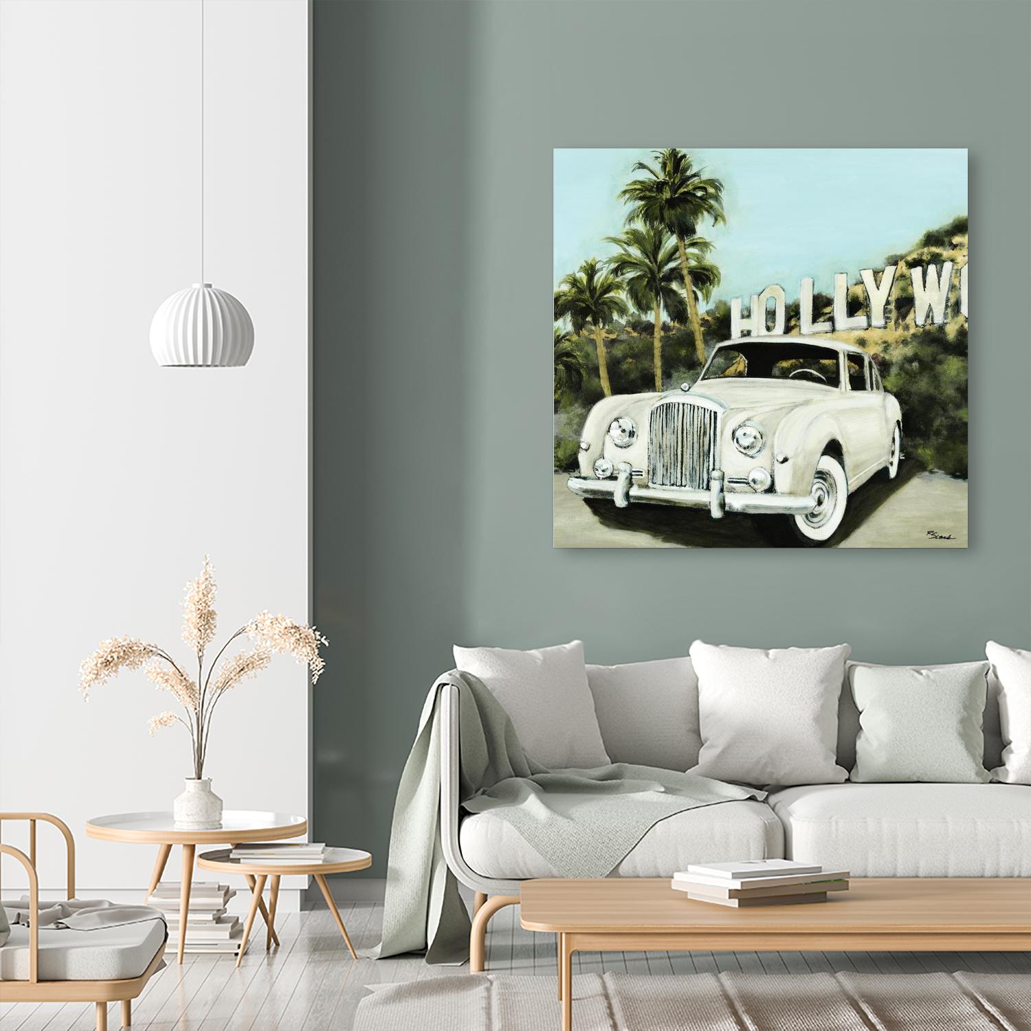 Hollywood by Randy Hibberd on GIANT ART - green tropical