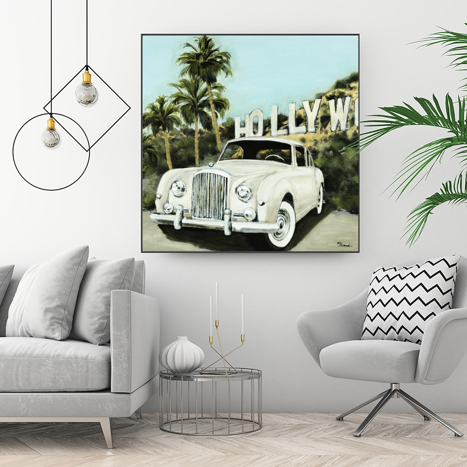 Hollywood by Randy Hibberd on GIANT ART - green tropical