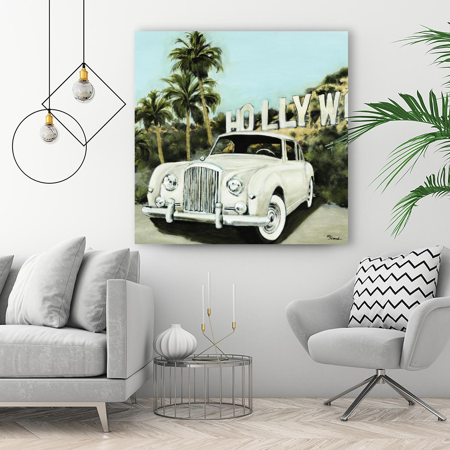 Hollywood by Randy Hibberd on GIANT ART - green tropical