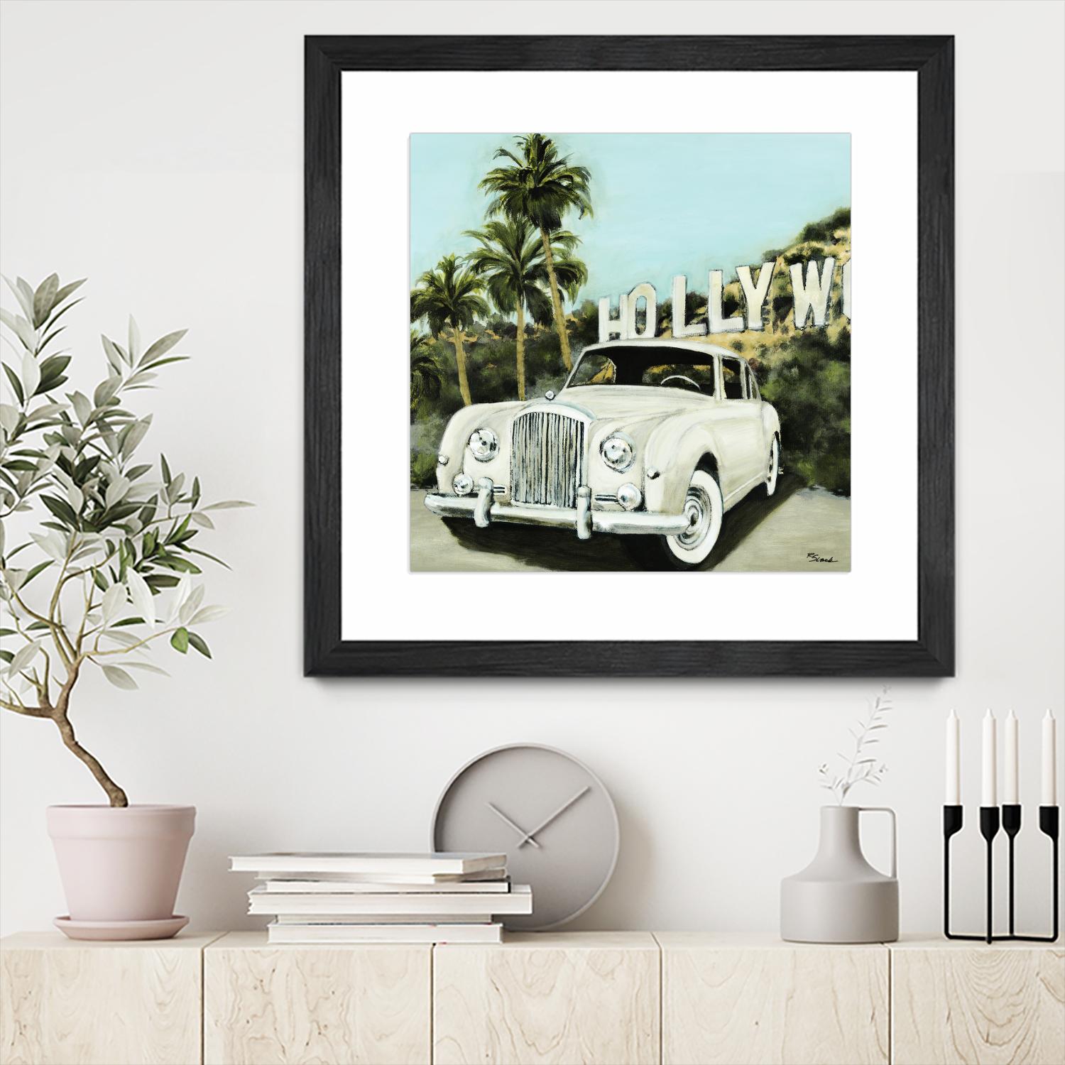 Hollywood by Randy Hibberd on GIANT ART - green tropical