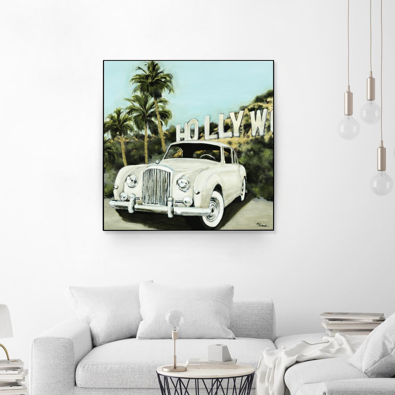 Hollywood by Randy Hibberd on GIANT ART - green tropical