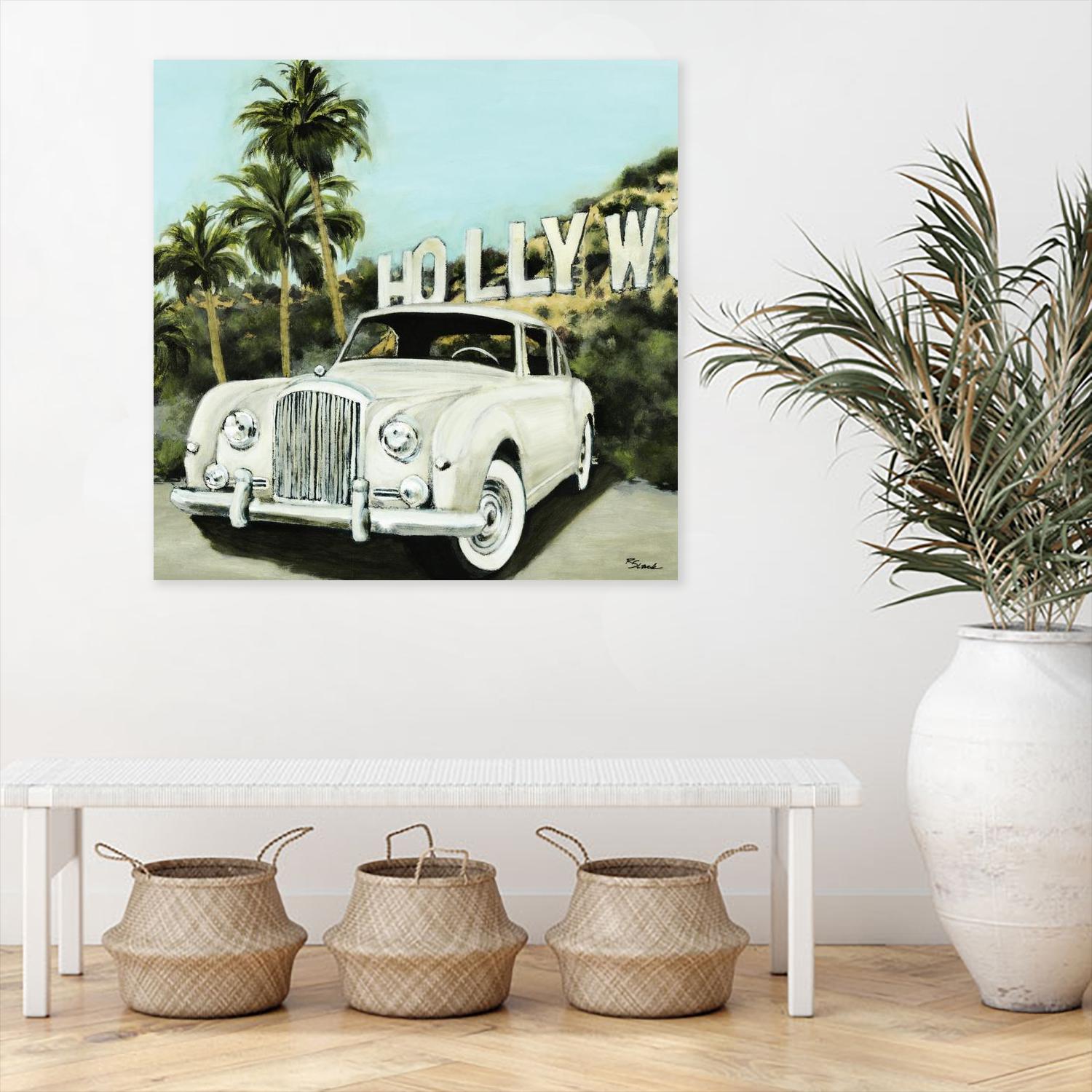 Hollywood by Randy Hibberd on GIANT ART - green tropical