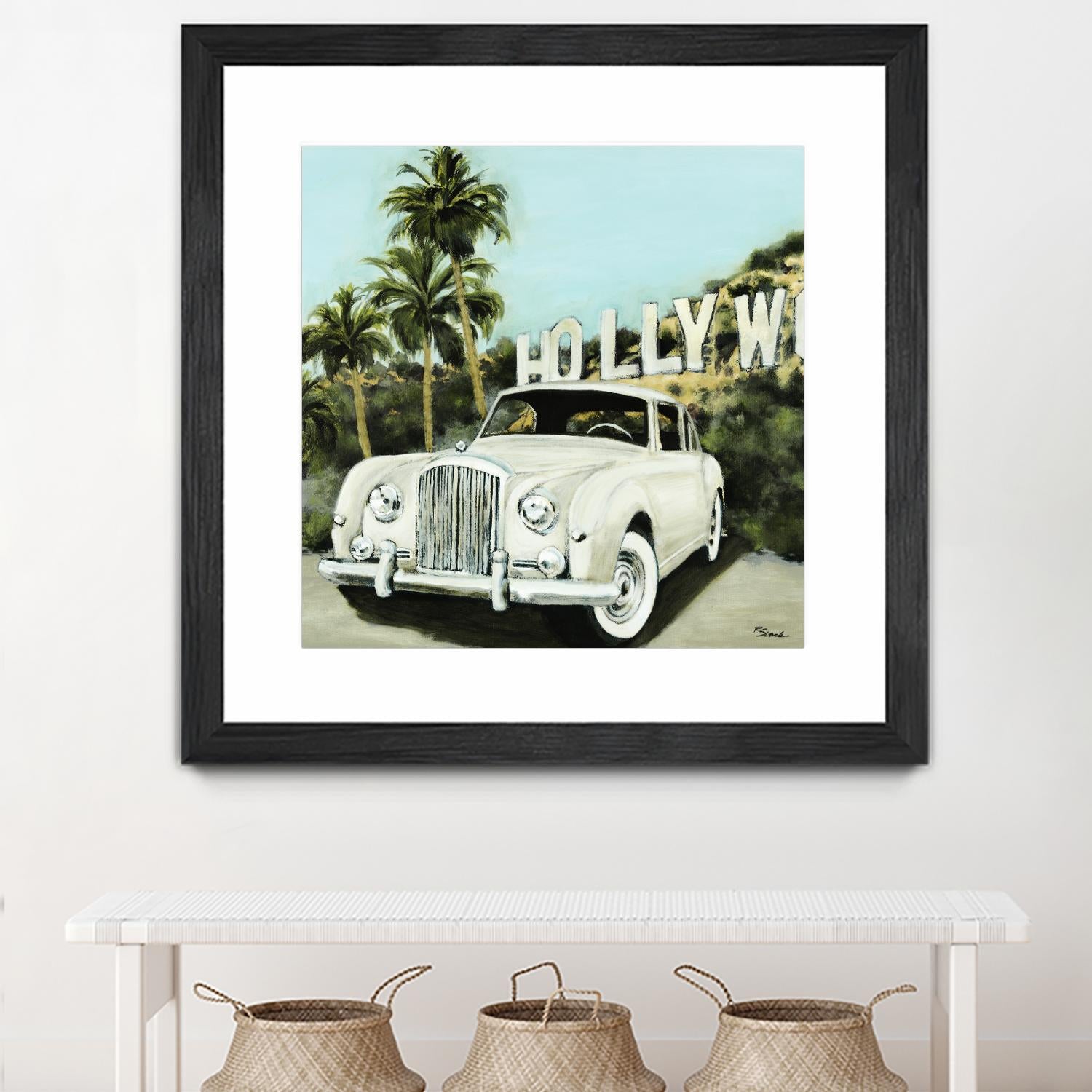 Hollywood by Randy Hibberd on GIANT ART - green tropical