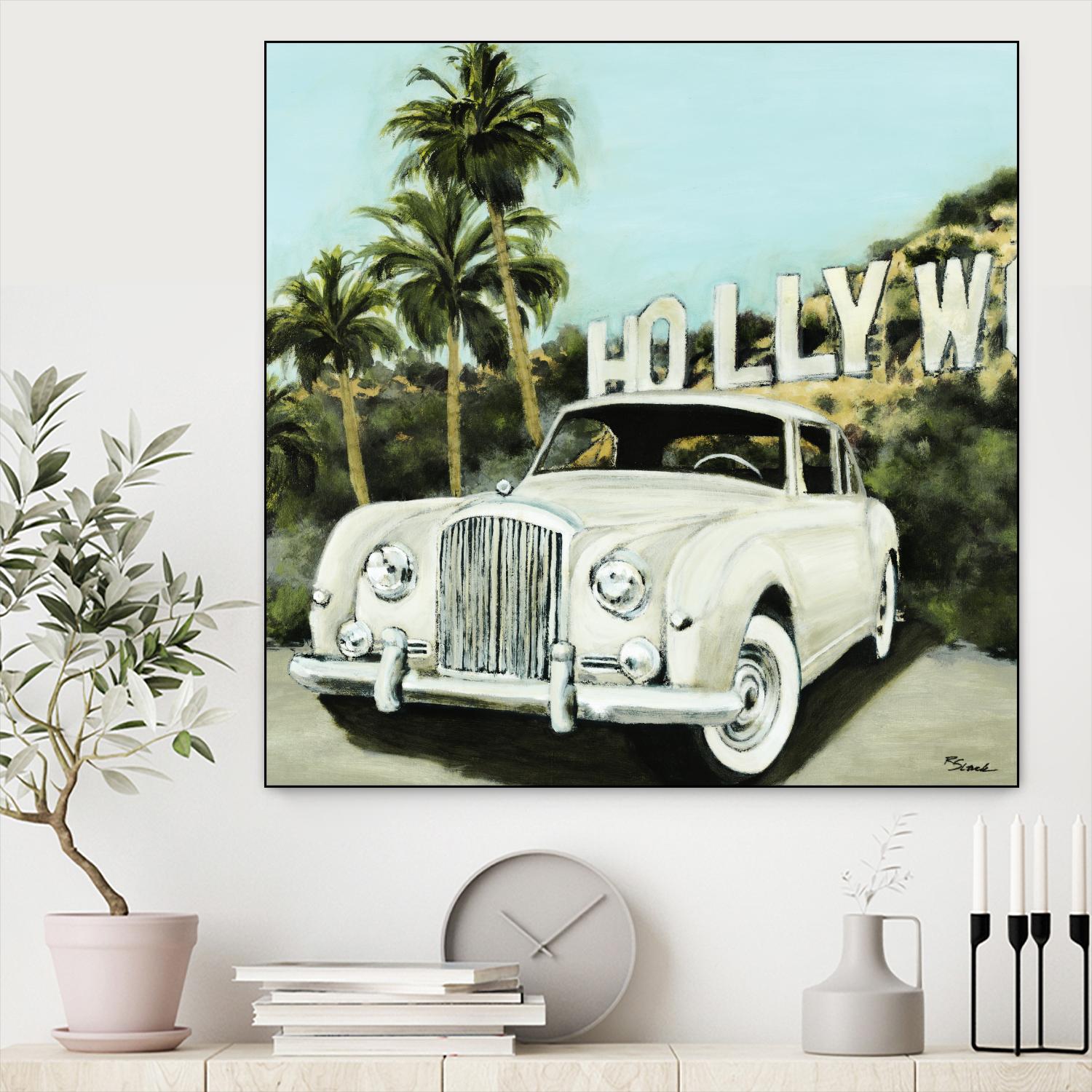 Hollywood by Randy Hibberd on GIANT ART - green tropical