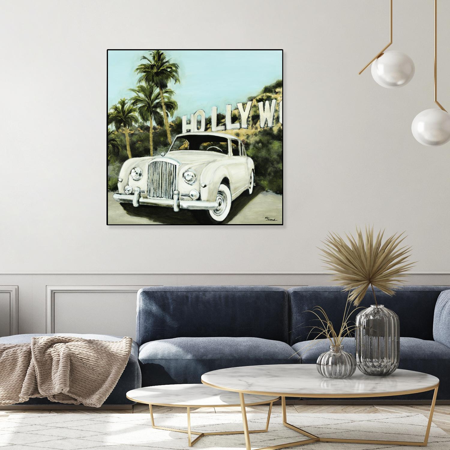 Hollywood by Randy Hibberd on GIANT ART - green tropical