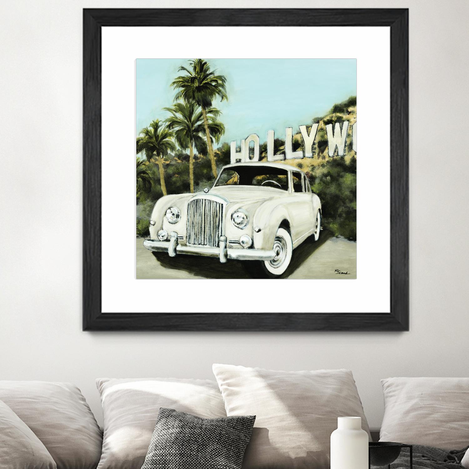 Hollywood by Randy Hibberd on GIANT ART - green tropical