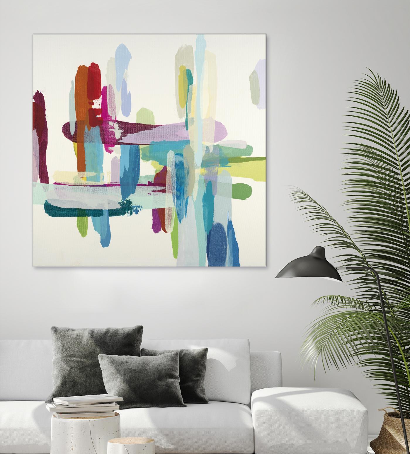 Daydreaming by Randy Hibberd on GIANT ART - purple abstract