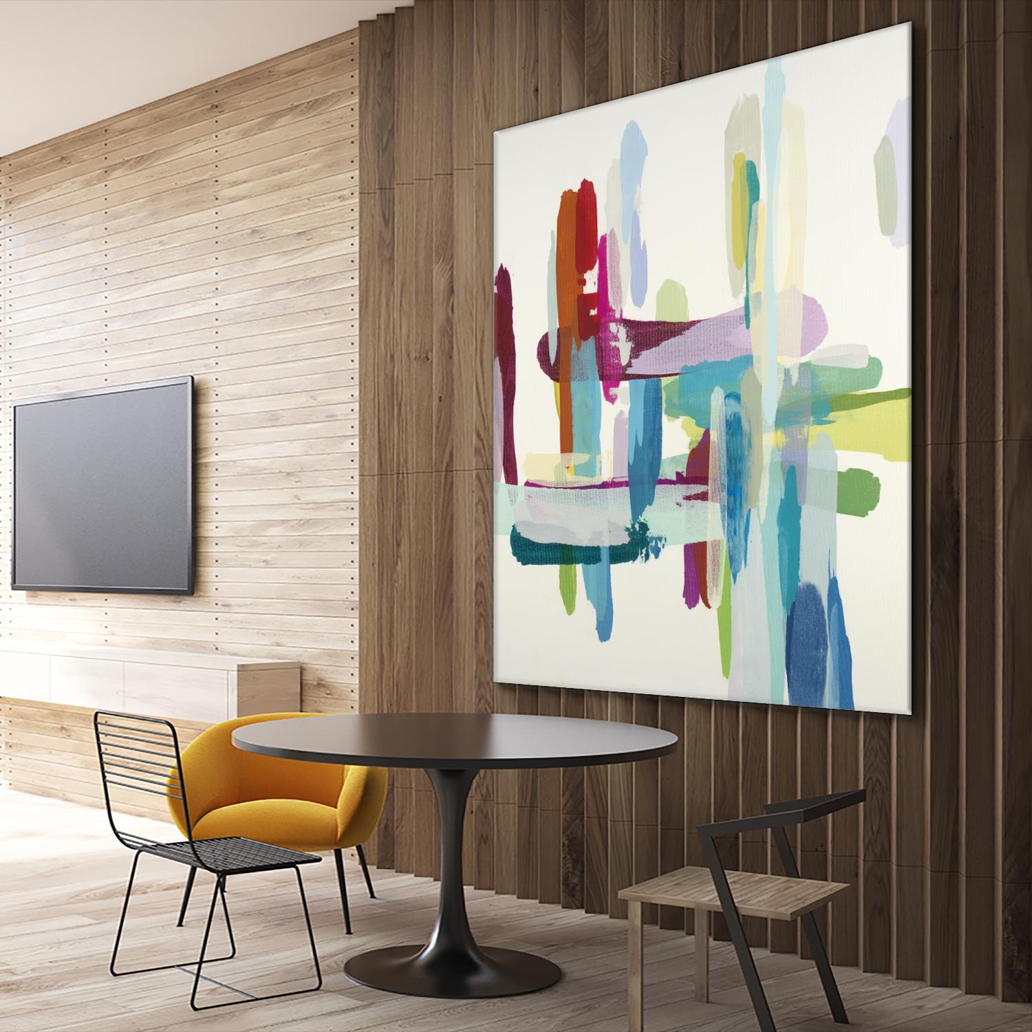 Daydreaming by Randy Hibberd on GIANT ART - purple abstract