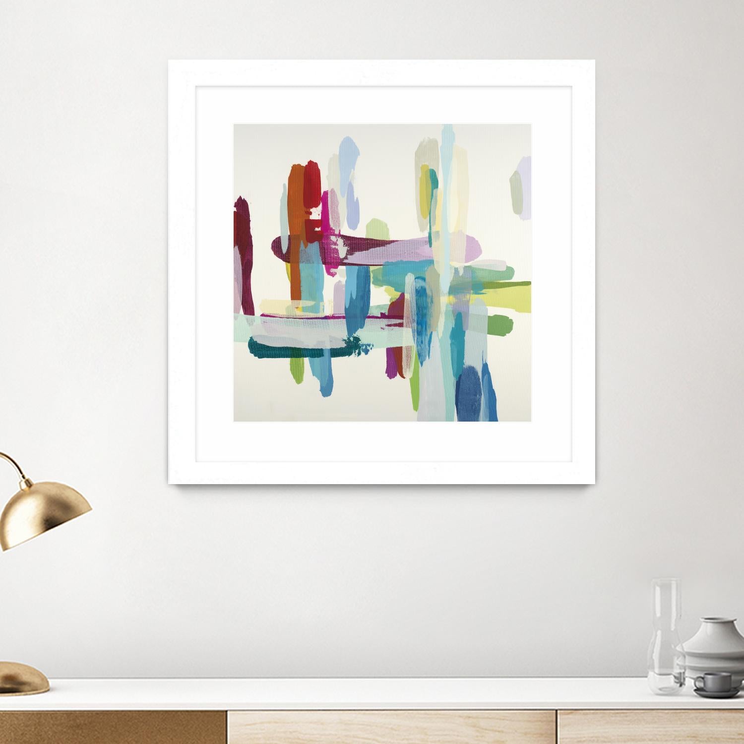 Daydreaming by Randy Hibberd on GIANT ART - purple abstract