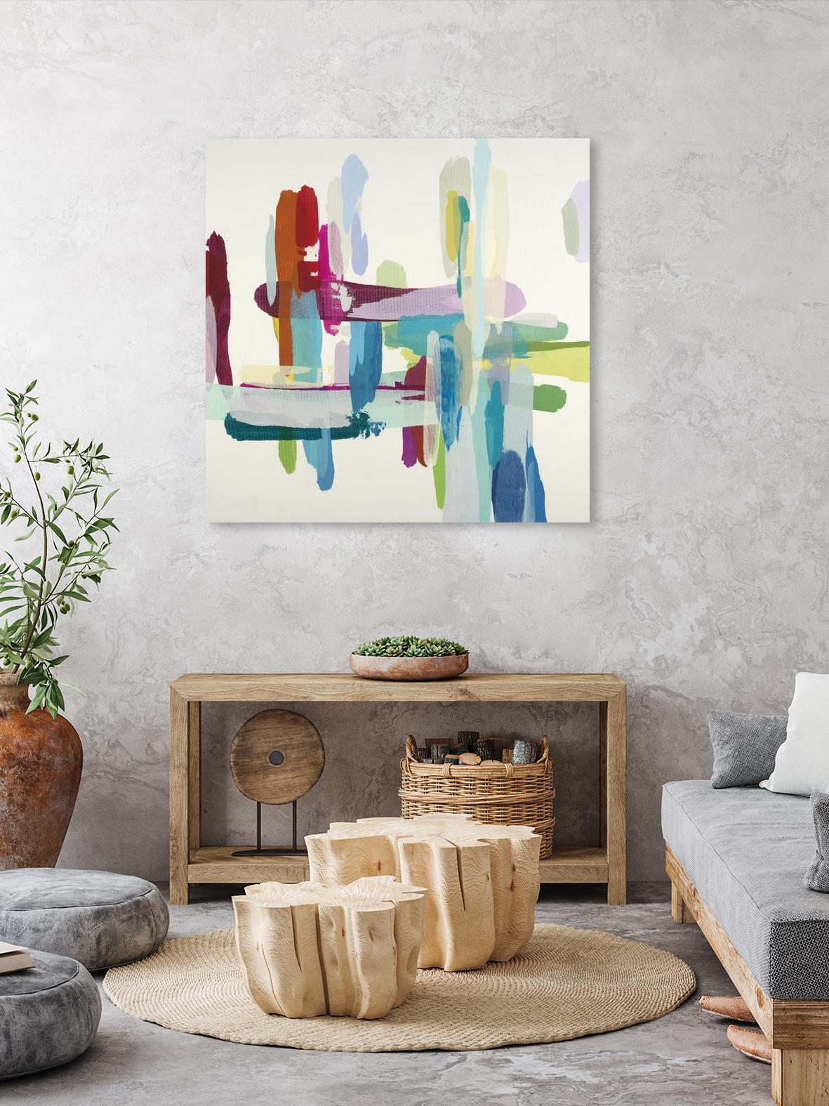 Daydreaming by Randy Hibberd on GIANT ART - purple abstract