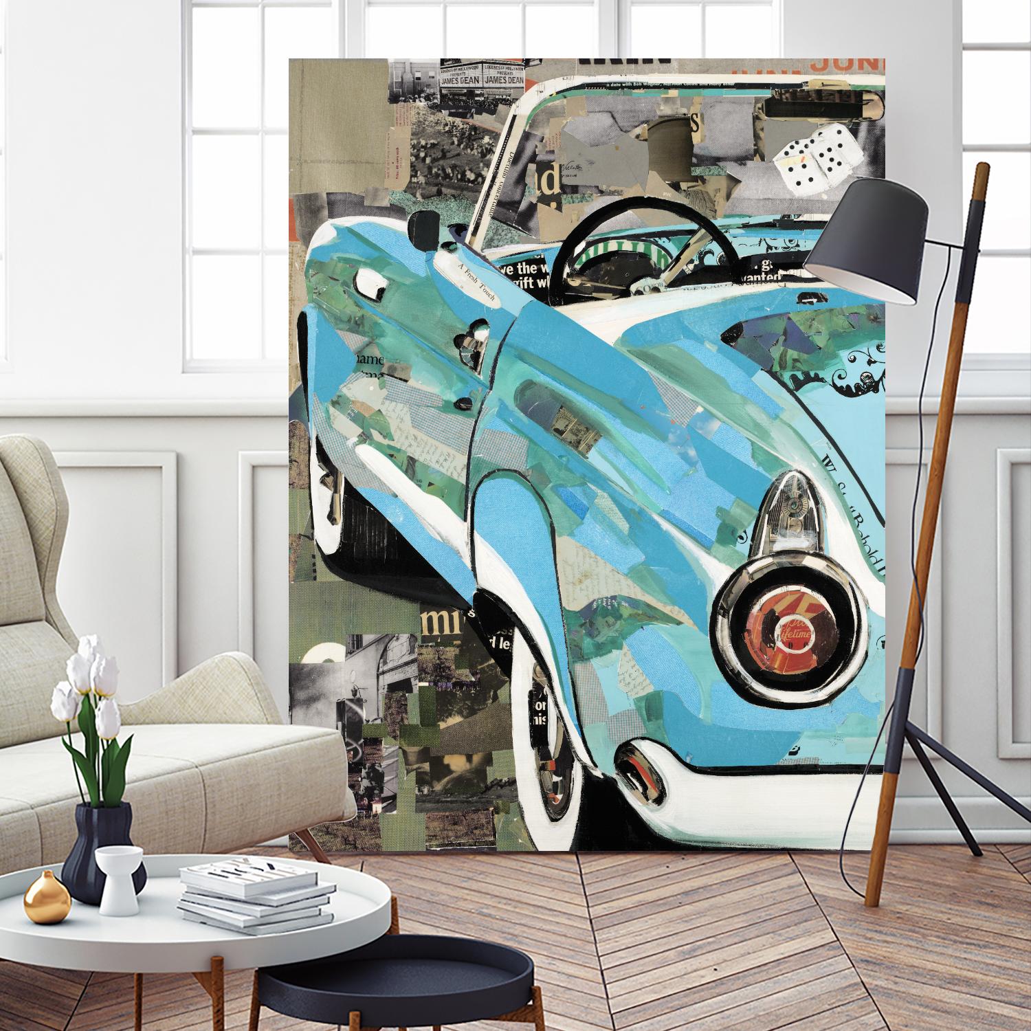 Thunderbird by Kelsey Hochstatter on GIANT ART - grey contemporary