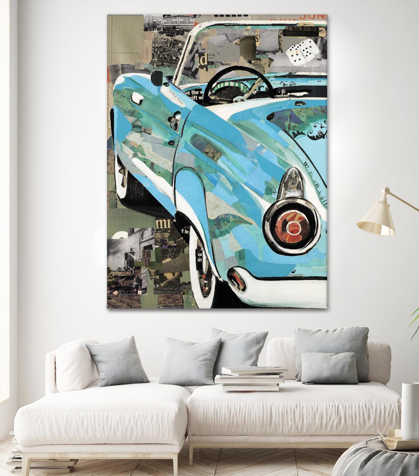 Thunderbird by Kelsey Hochstatter on GIANT ART - grey contemporary