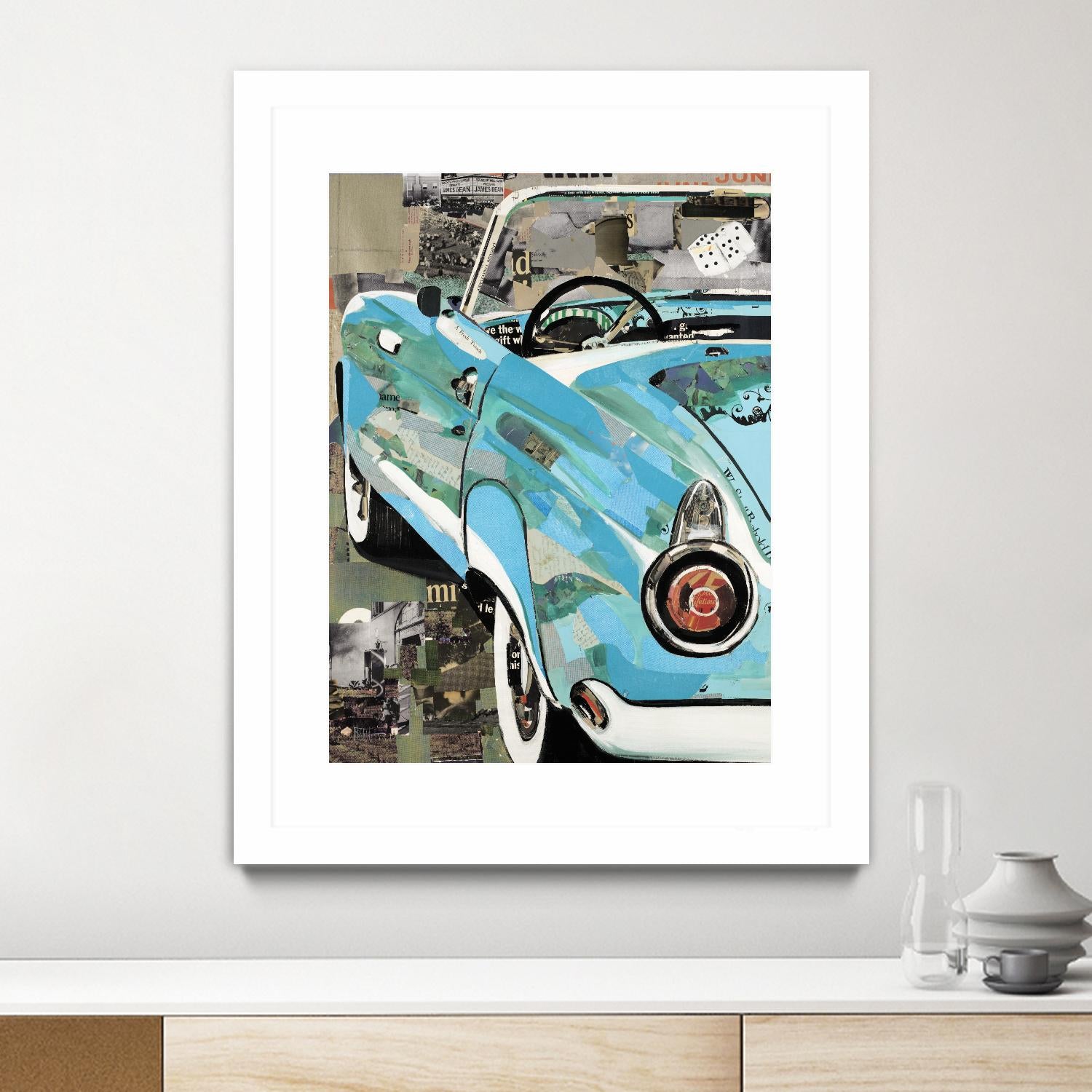 Thunderbird by Kelsey Hochstatter on GIANT ART - grey contemporary