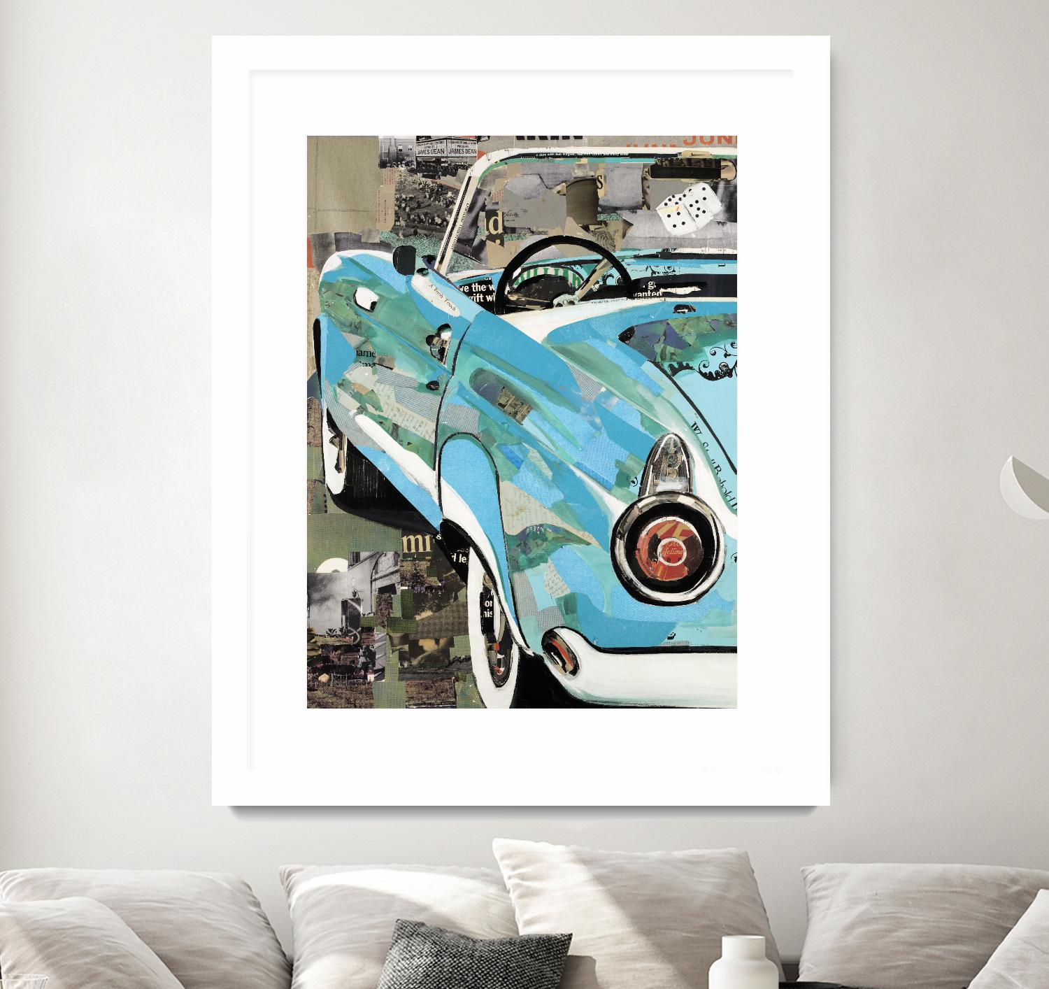 Thunderbird by Kelsey Hochstatter on GIANT ART - grey contemporary