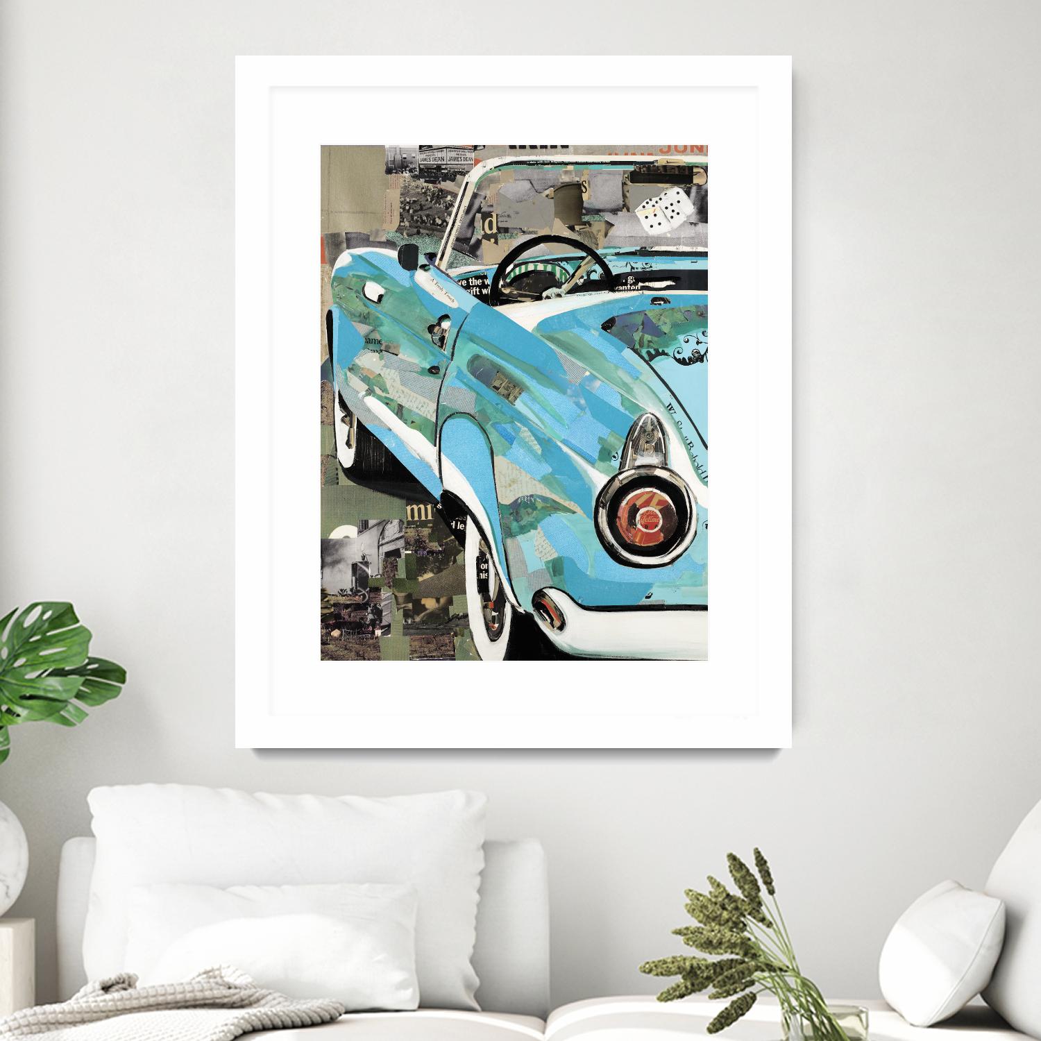 Thunderbird by Kelsey Hochstatter on GIANT ART - grey contemporary