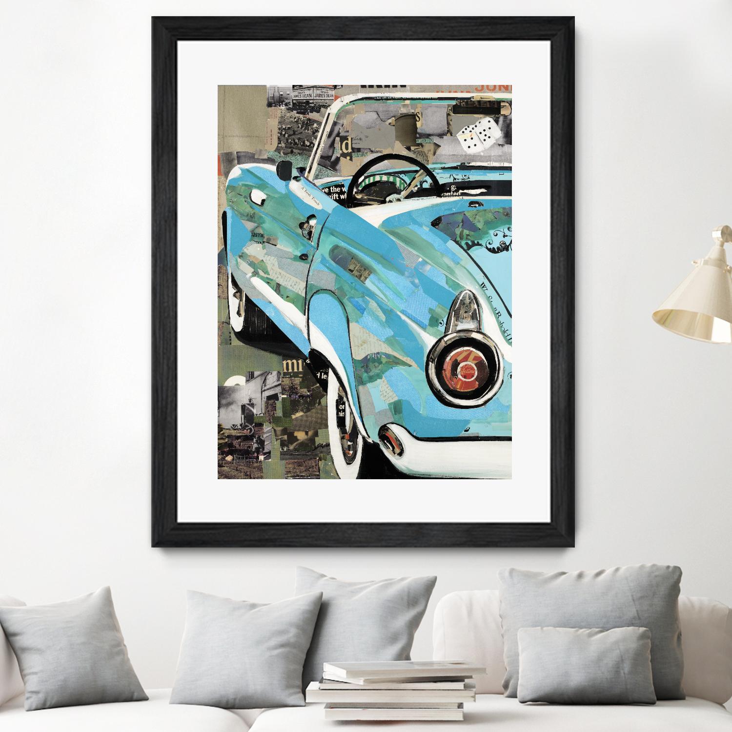 Thunderbird by Kelsey Hochstatter on GIANT ART - grey contemporary