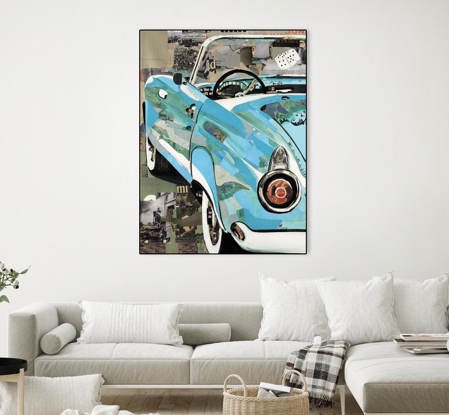 Thunderbird by Kelsey Hochstatter on GIANT ART - grey contemporary
