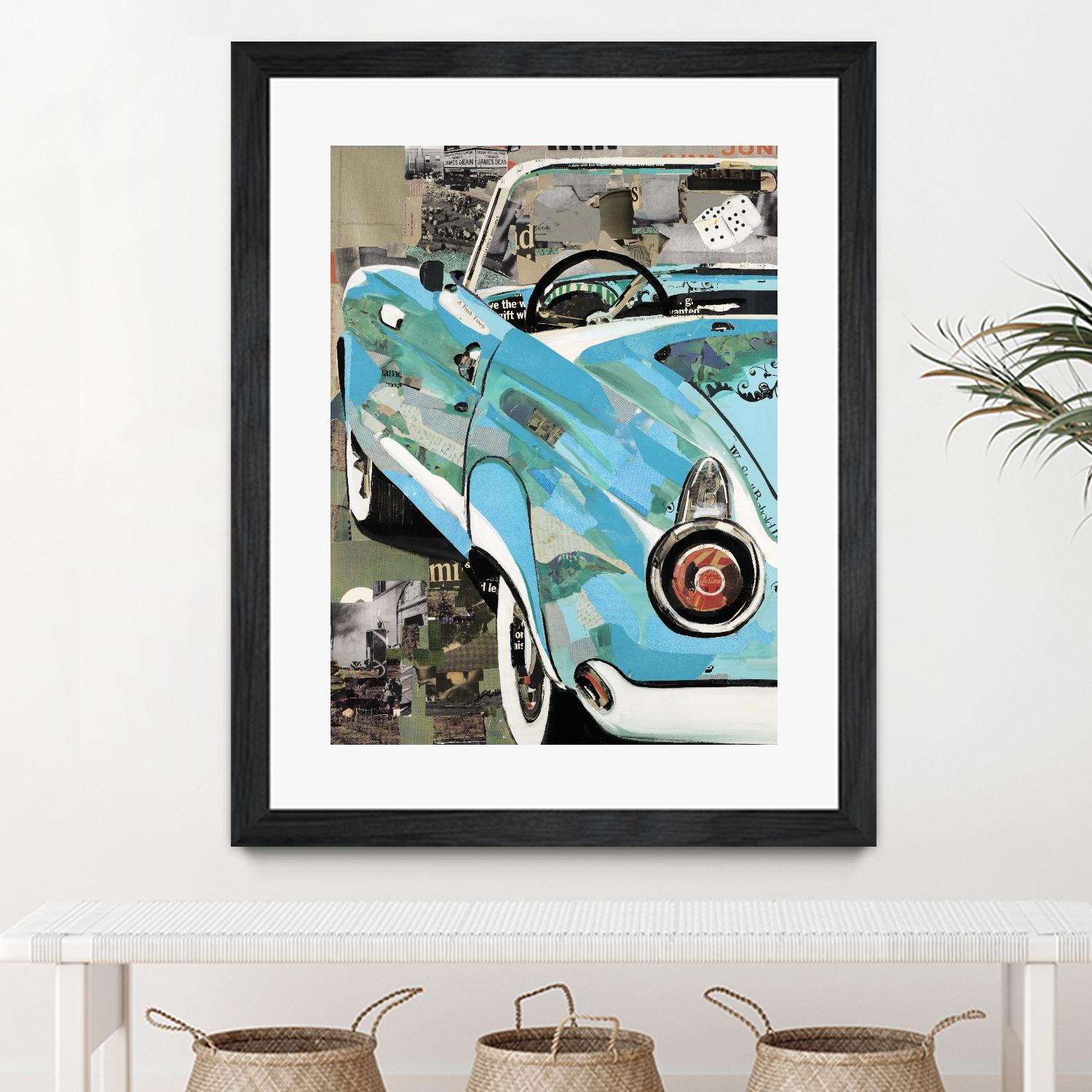 Thunderbird by Kelsey Hochstatter on GIANT ART - grey contemporary