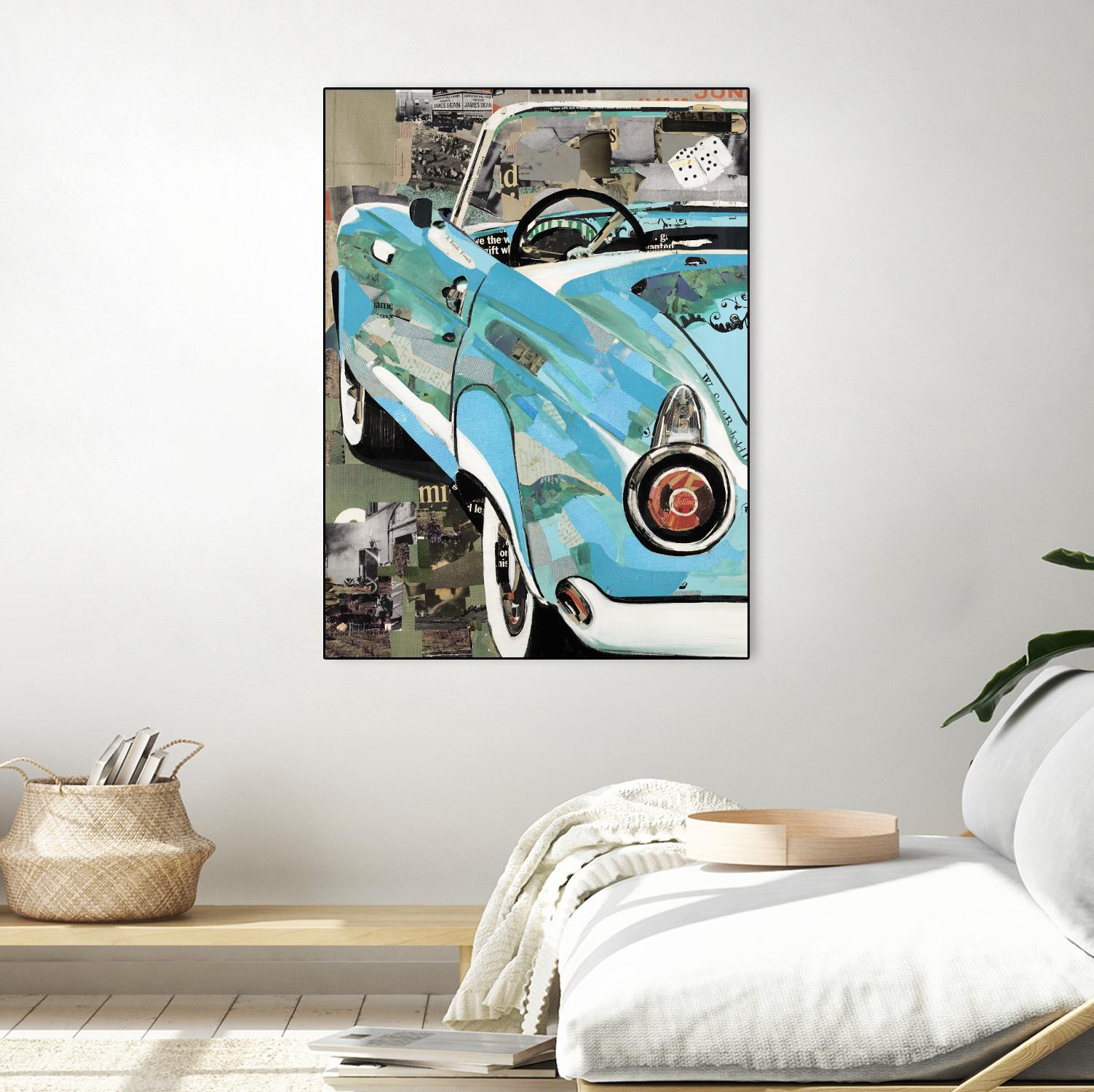 Thunderbird by Kelsey Hochstatter on GIANT ART - grey contemporary