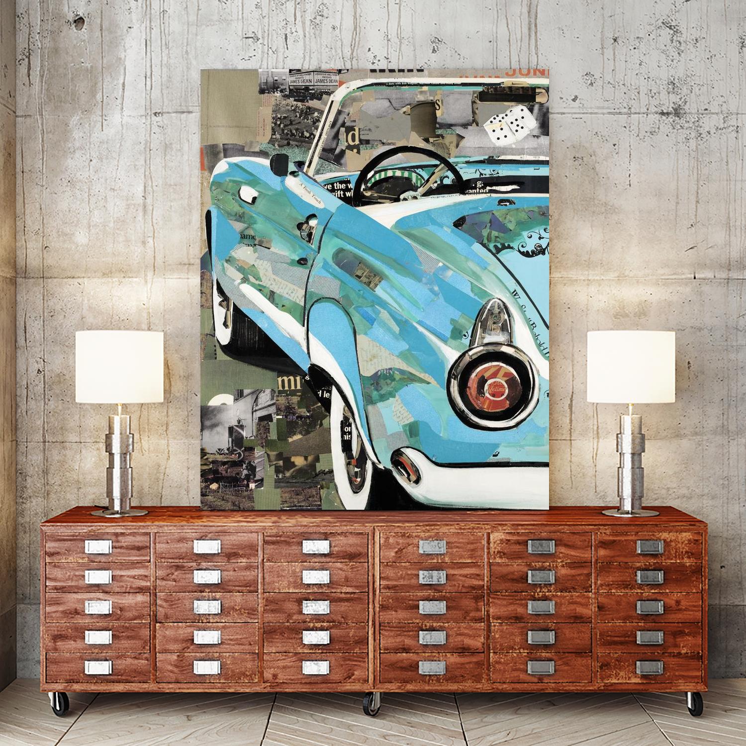 Thunderbird by Kelsey Hochstatter on GIANT ART - grey contemporary