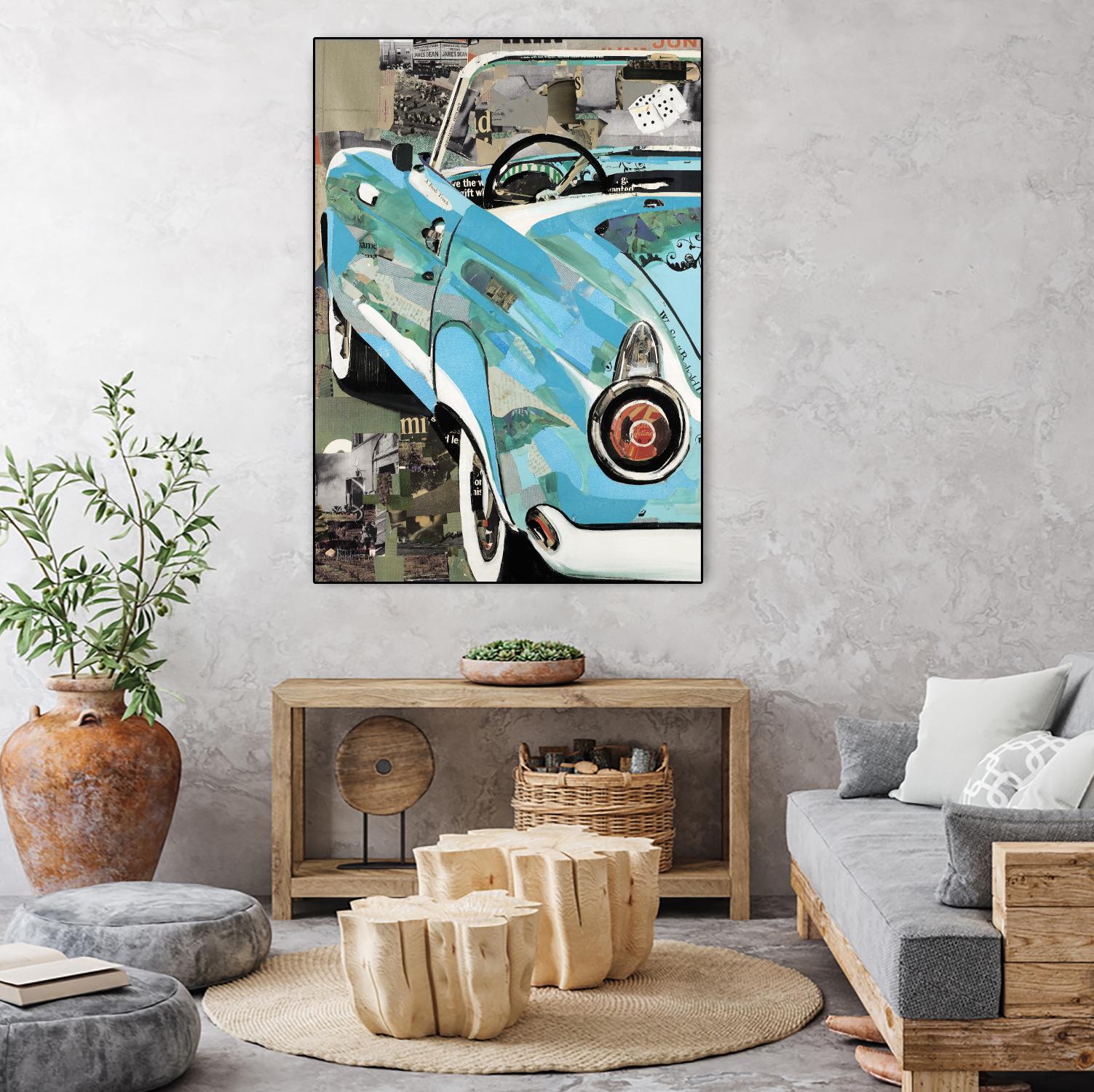Thunderbird by Kelsey Hochstatter on GIANT ART - grey contemporary