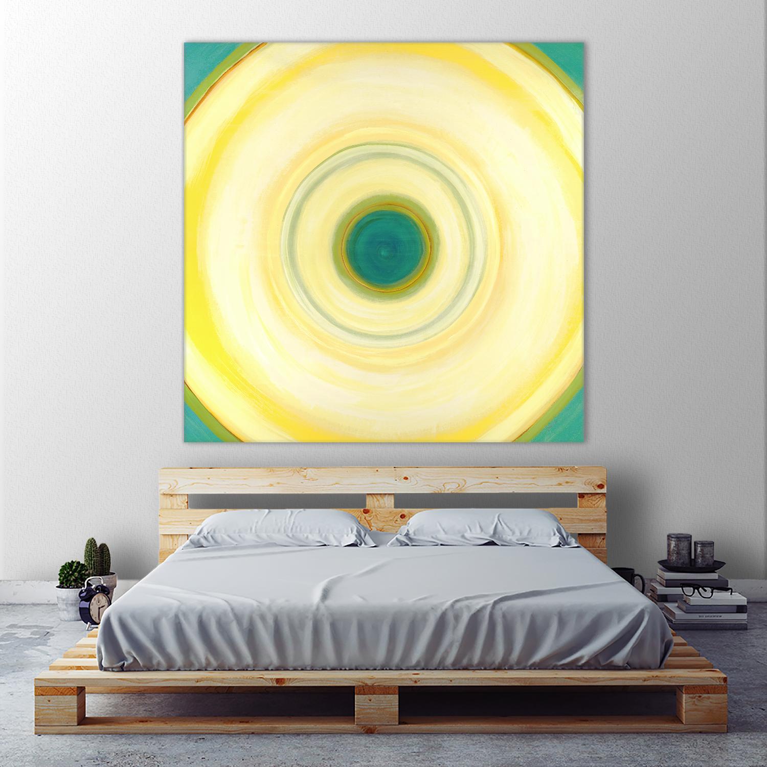 Soft Focus by Liz Jardine on GIANT ART - blue abstract