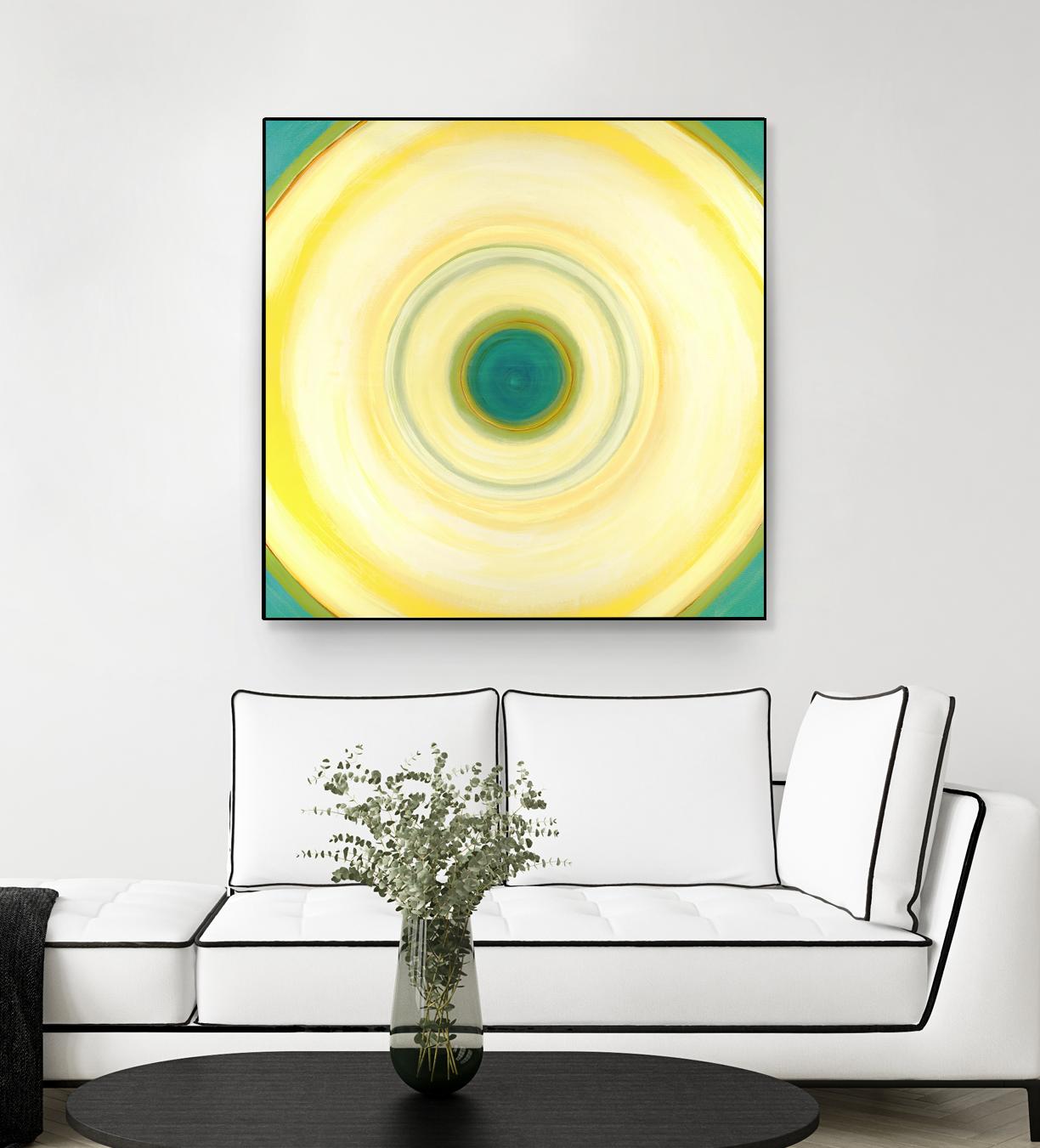 Soft Focus by Liz Jardine on GIANT ART - blue abstract