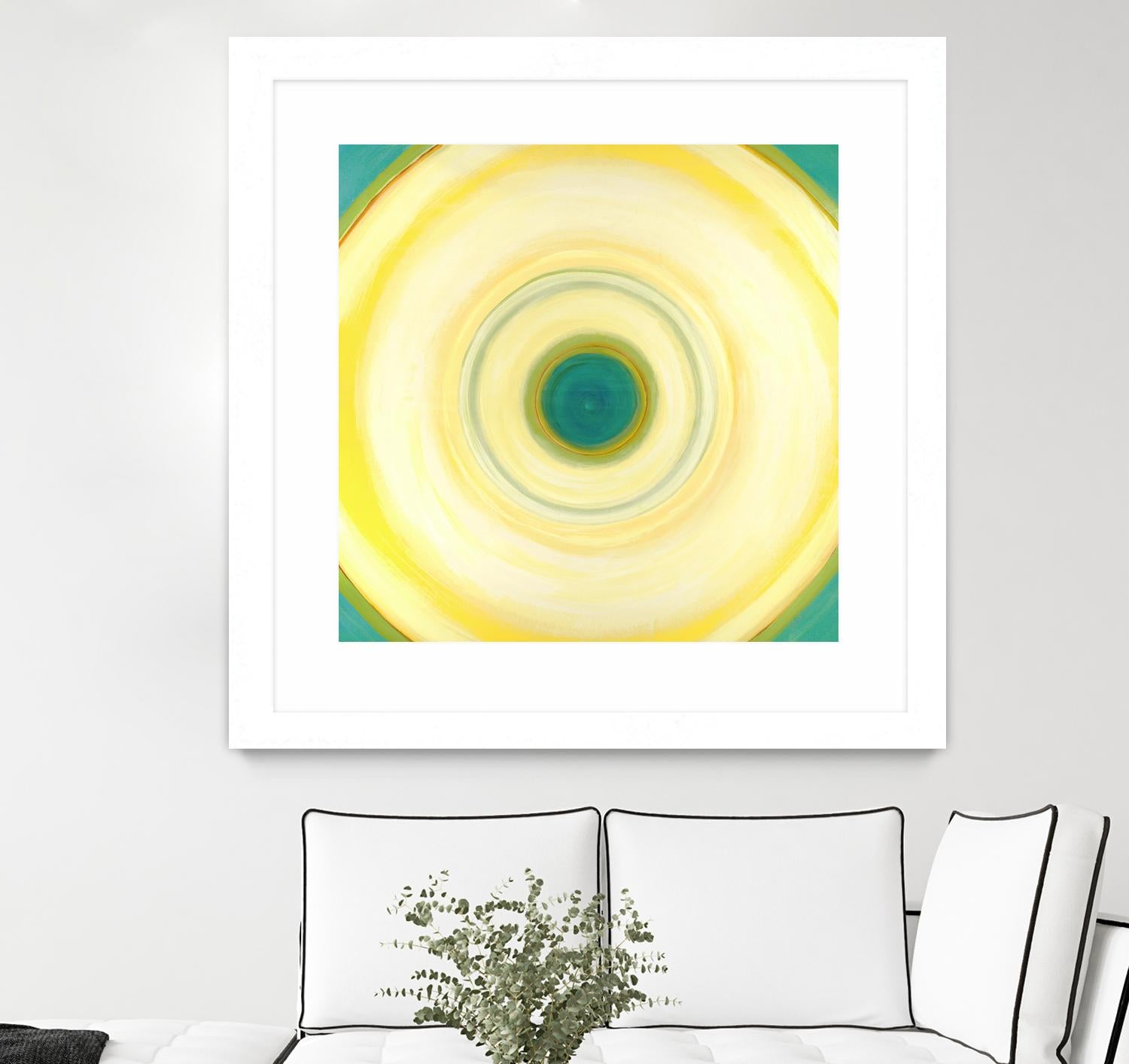Soft Focus by Liz Jardine on GIANT ART - blue abstract