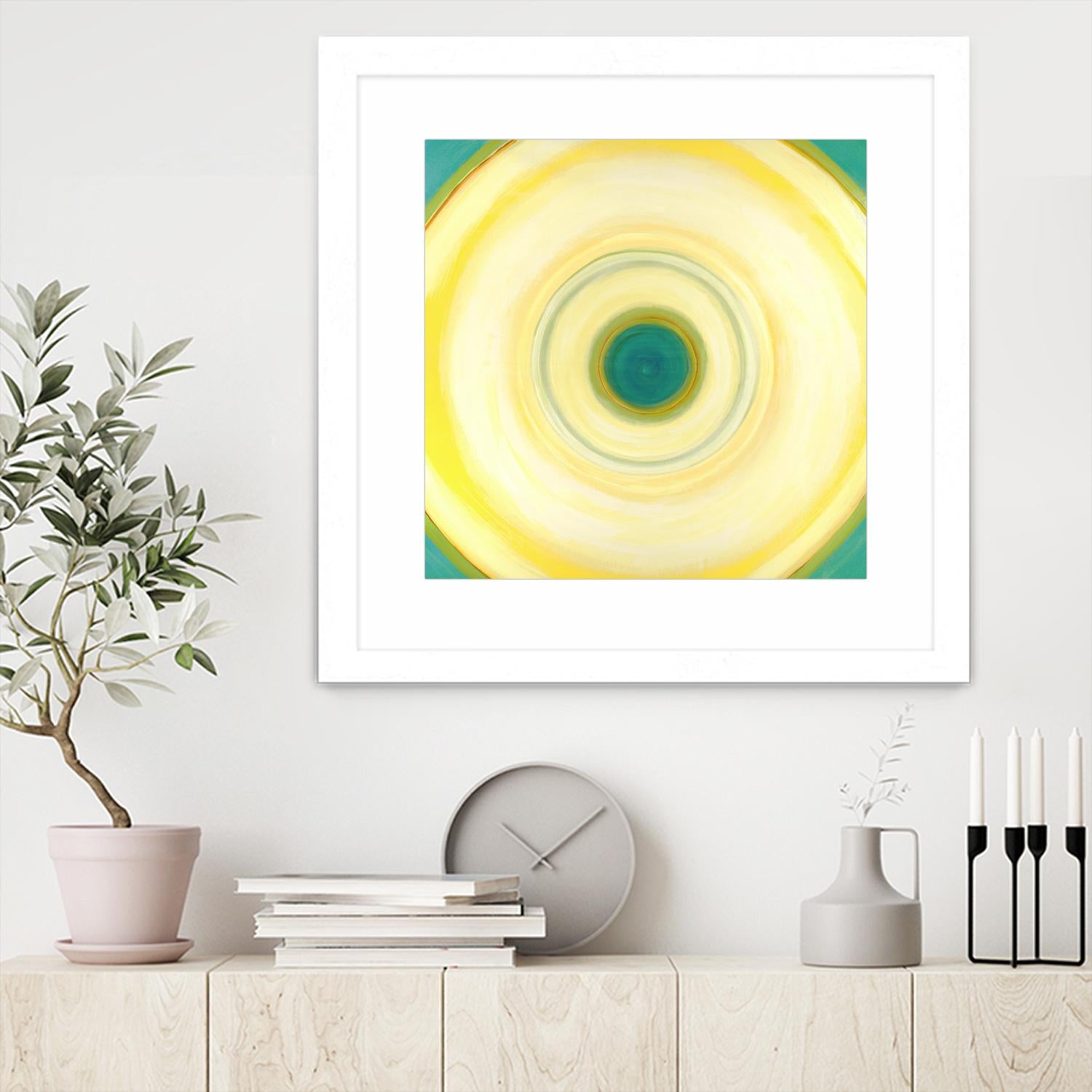 Soft Focus by Liz Jardine on GIANT ART - blue abstract