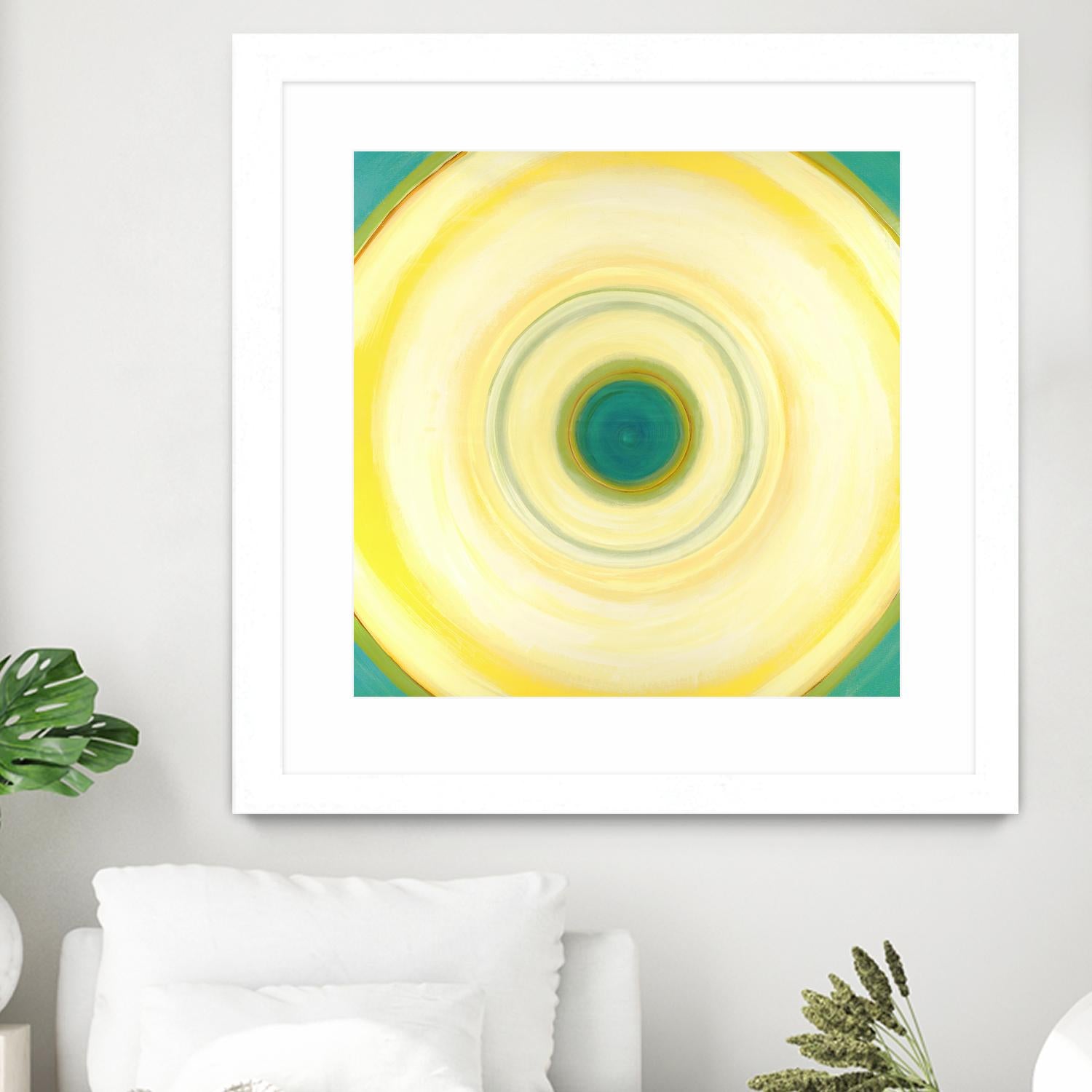 Soft Focus by Liz Jardine on GIANT ART - blue abstract