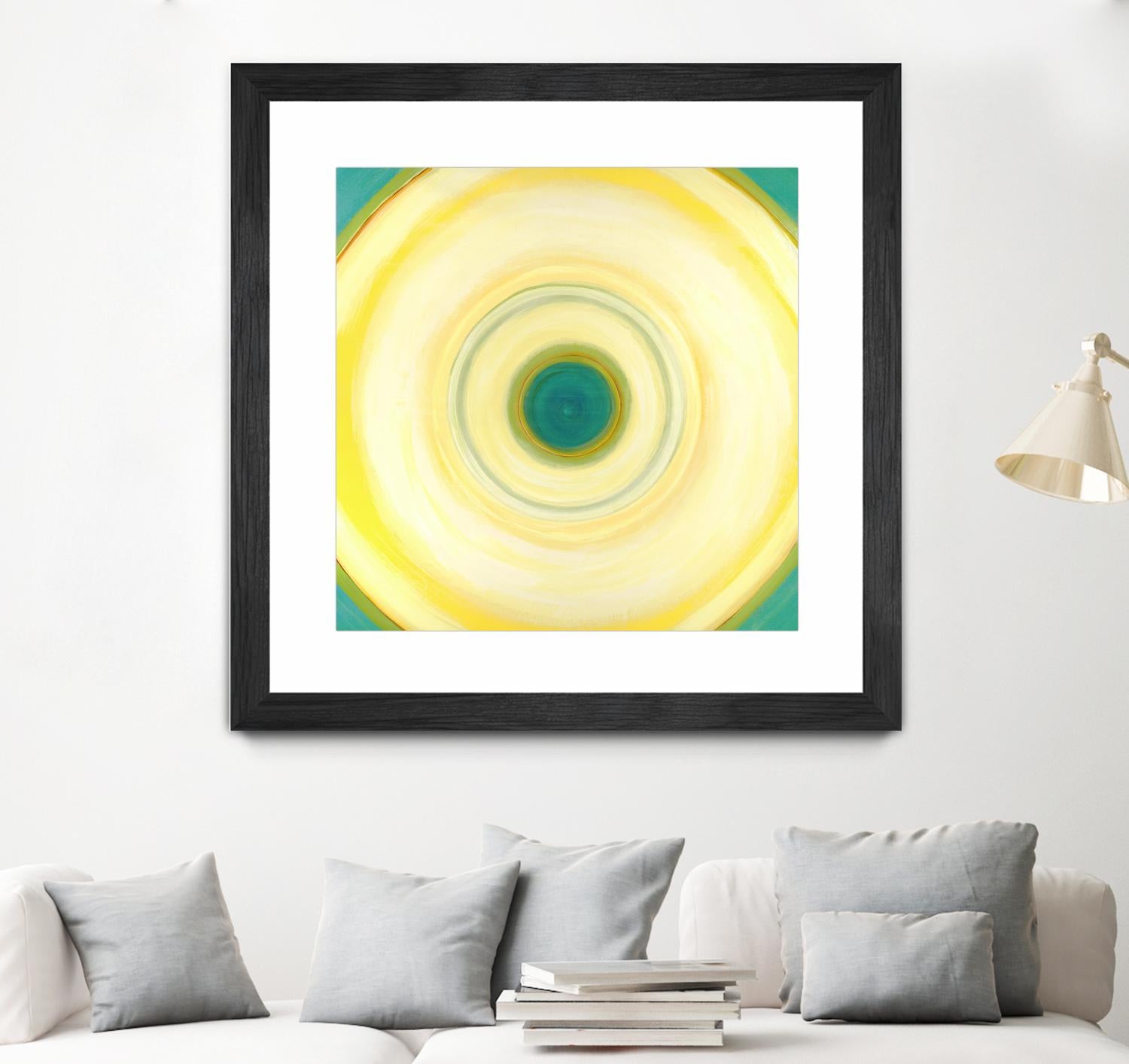 Soft Focus by Liz Jardine on GIANT ART - blue abstract