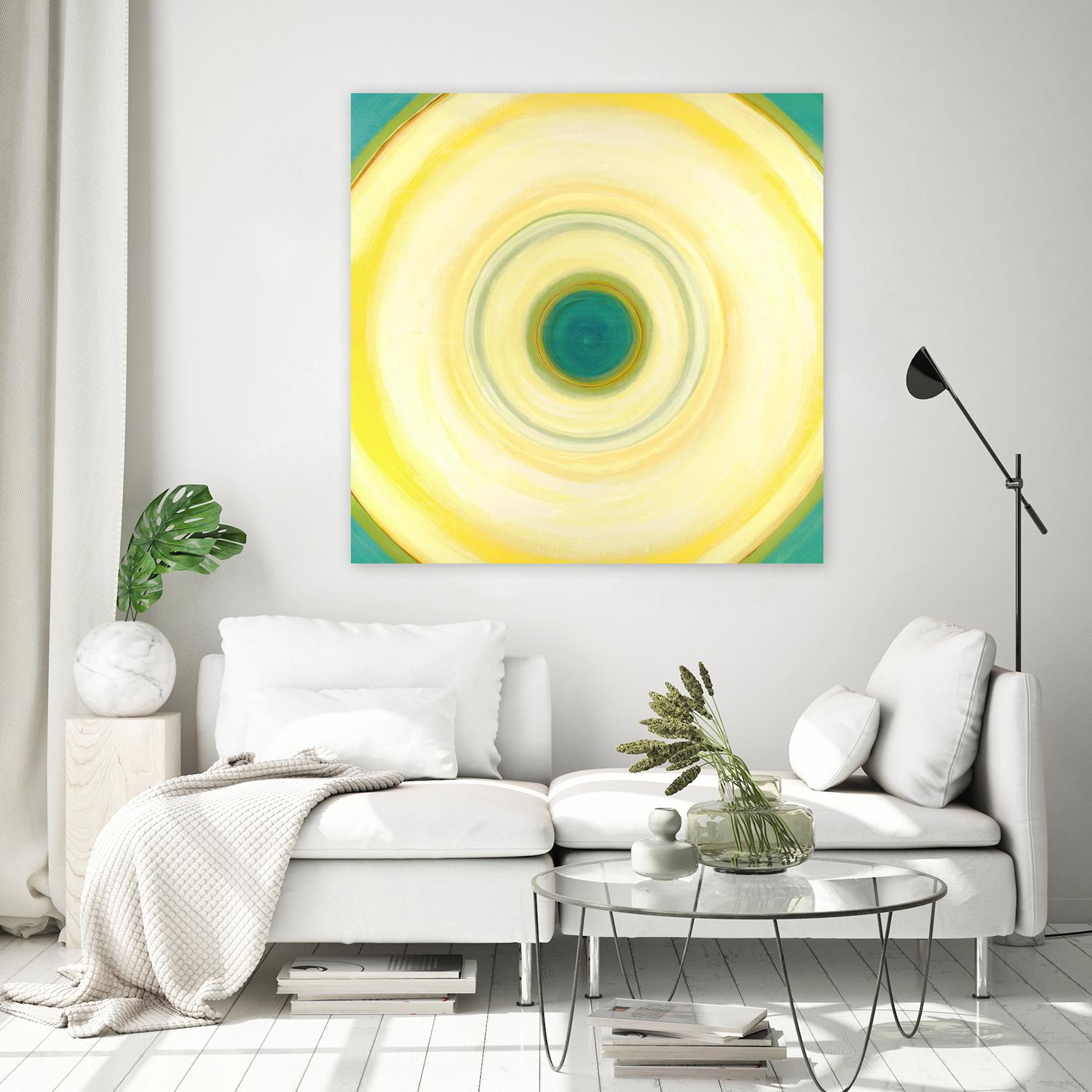 Soft Focus by Liz Jardine on GIANT ART - blue abstract