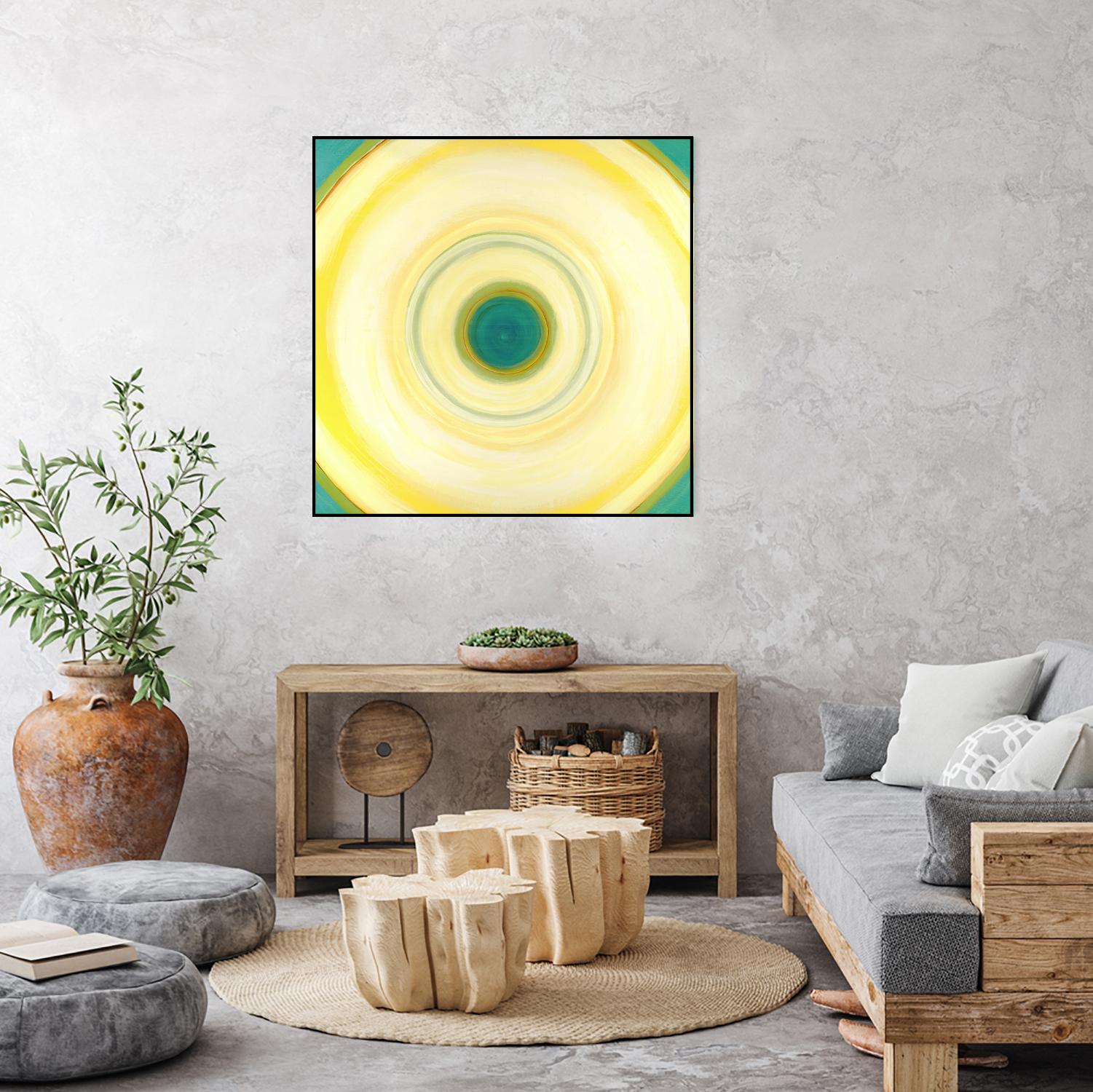 Soft Focus by Liz Jardine on GIANT ART - blue abstract