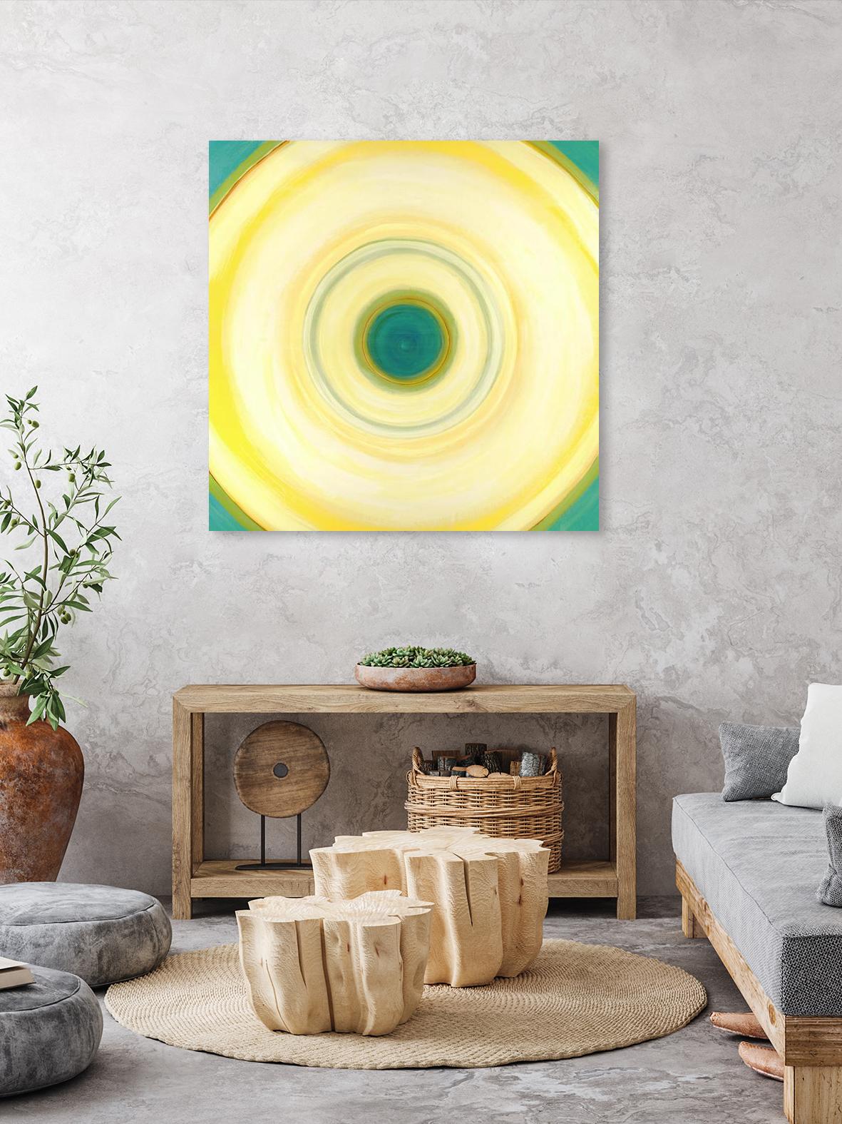 Soft Focus by Liz Jardine on GIANT ART - blue abstract